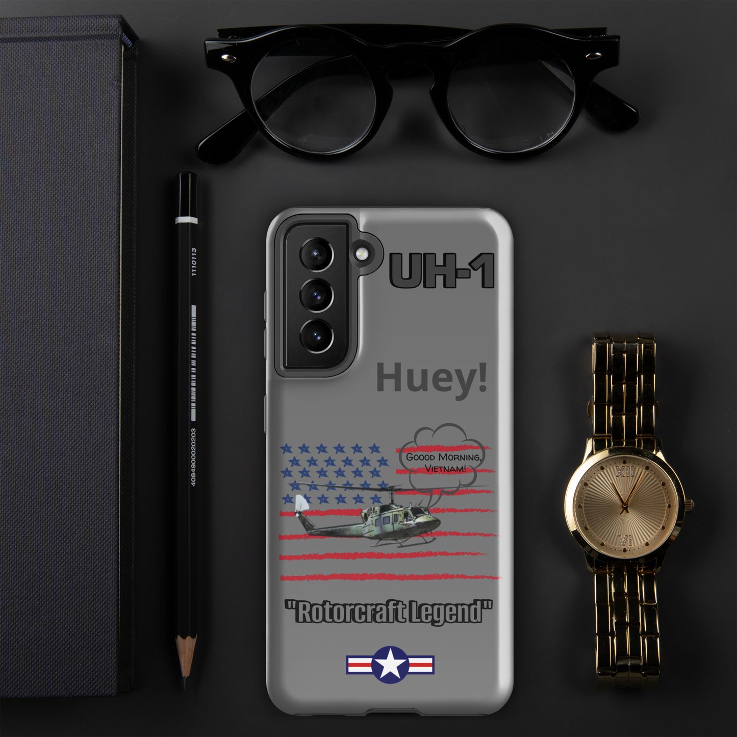 Huey Patriot Samsung Case