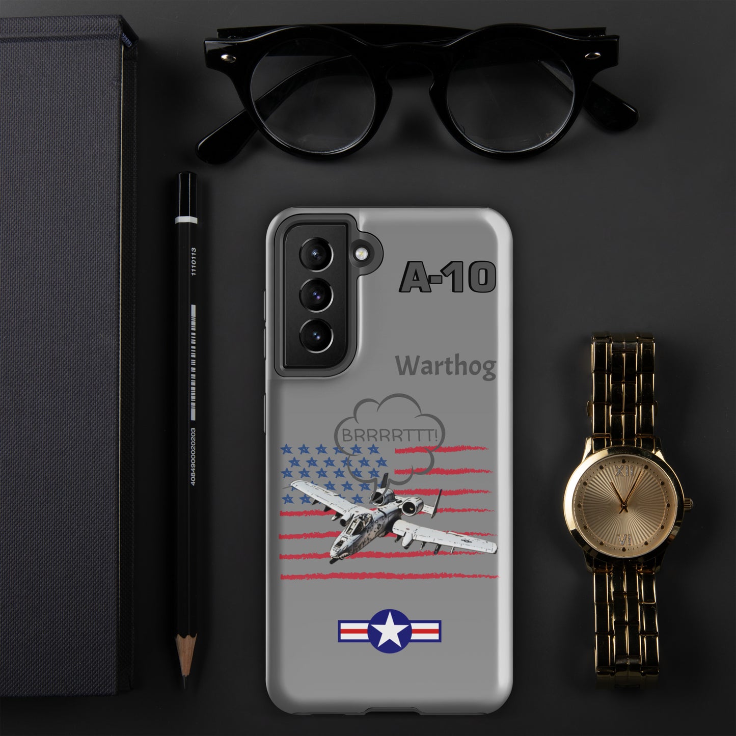 PatriotWarthog Samsung Case (Without Quotes)