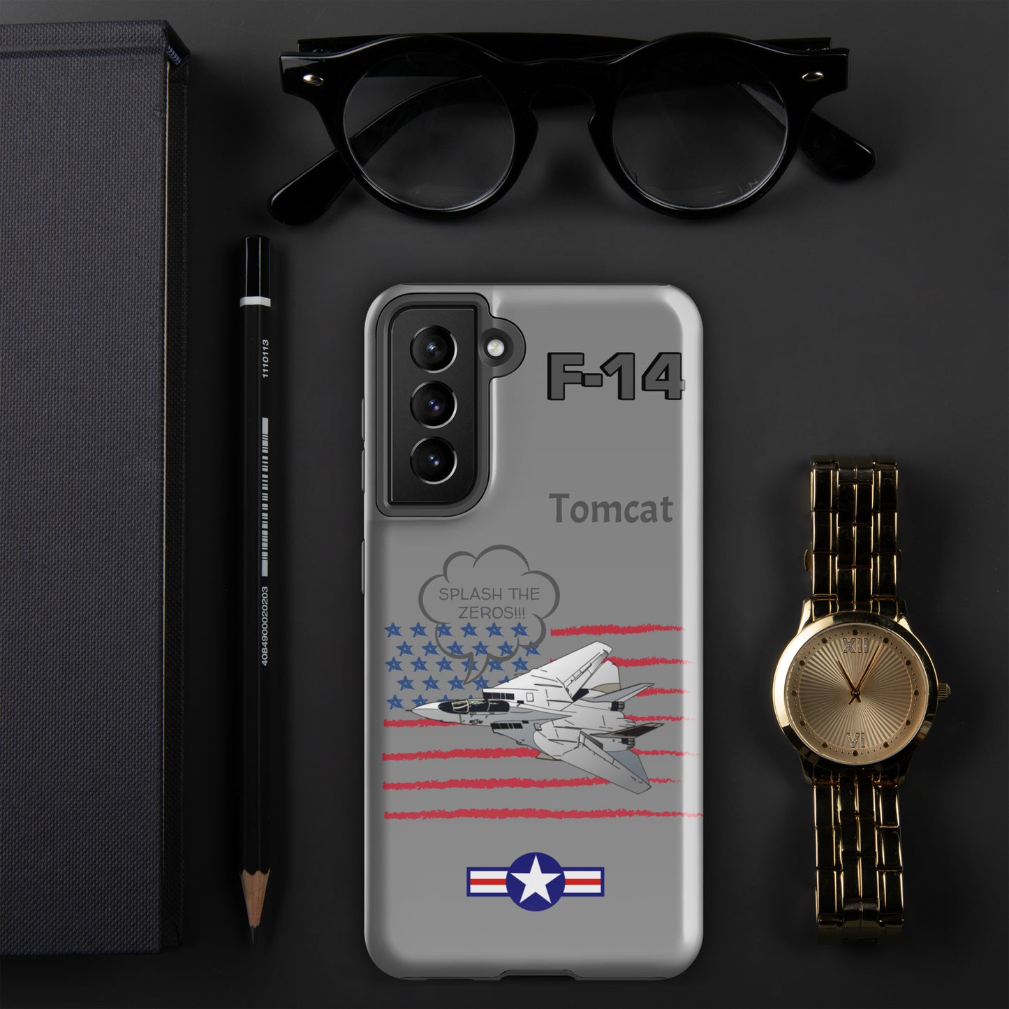 Patriot Tomcat Samsung Case (Without Quotes)