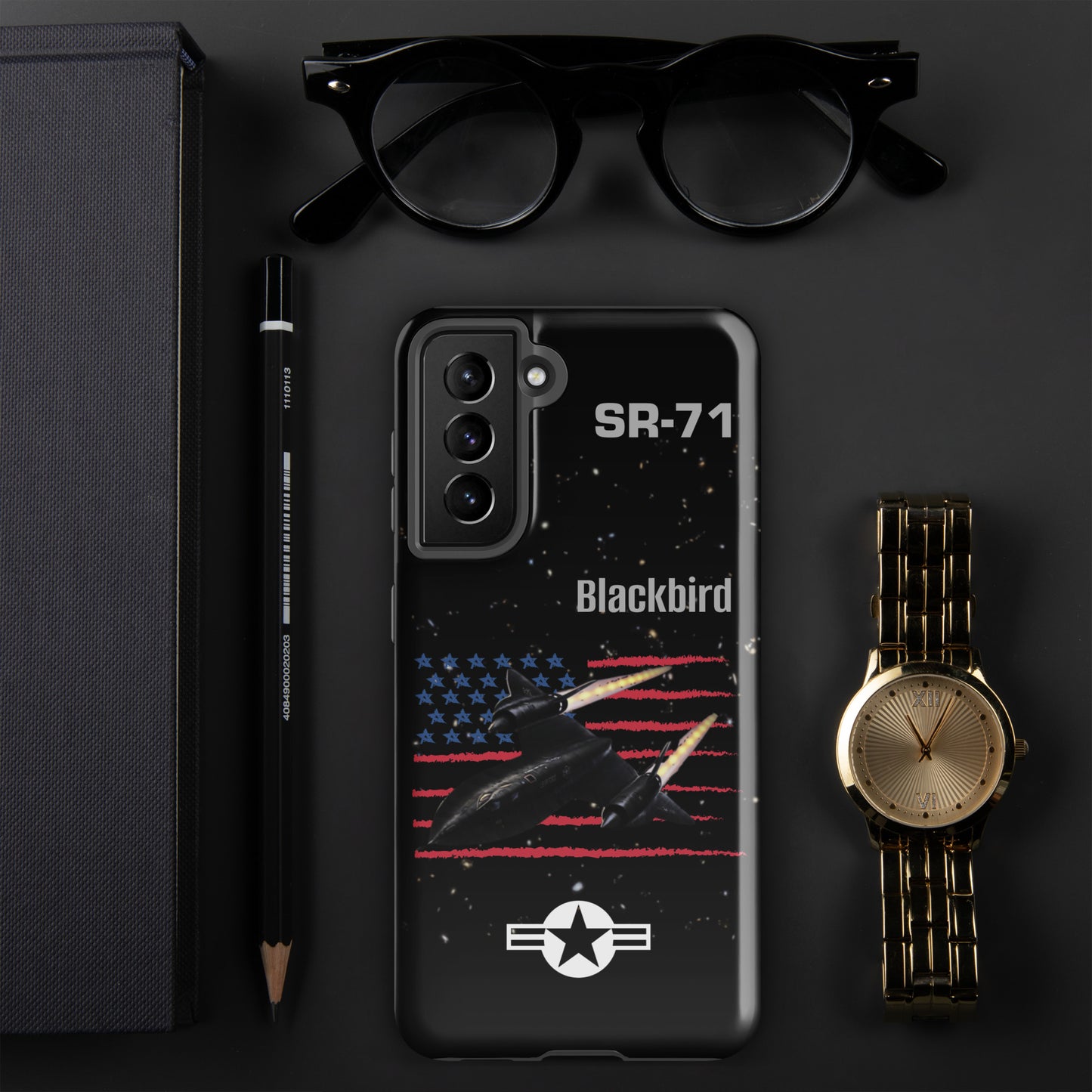 Blackbird Patriot Samsung Case (Without Quotes)