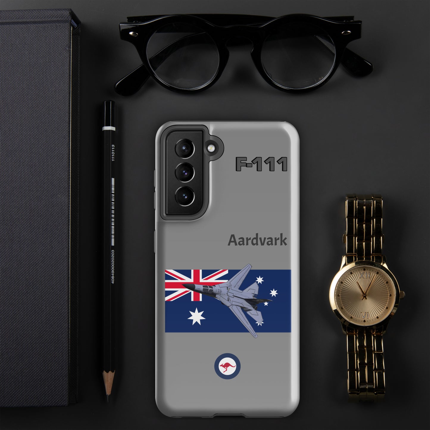 Australian Aardvark Patriot Samsung Case (Without Quotes)