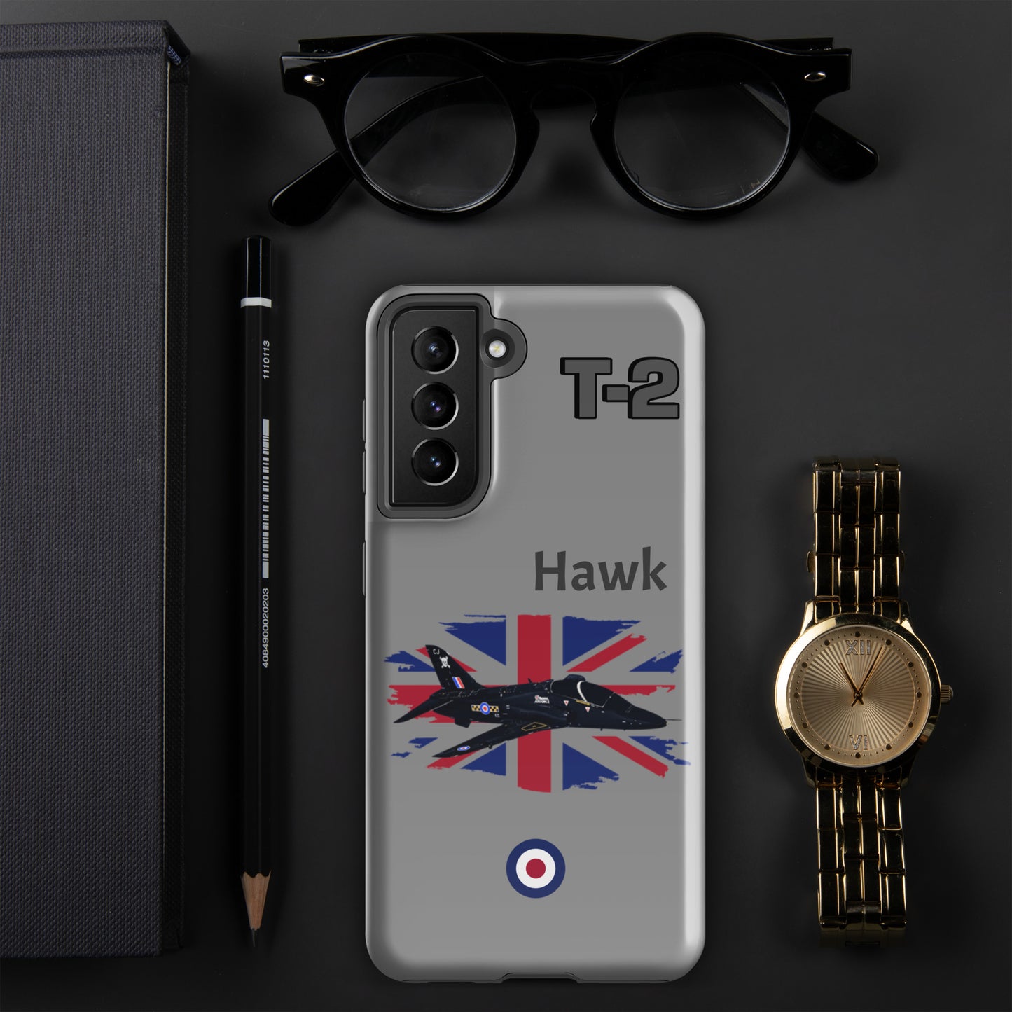 Hawk Patriot Samsung Case (Without Quotes)