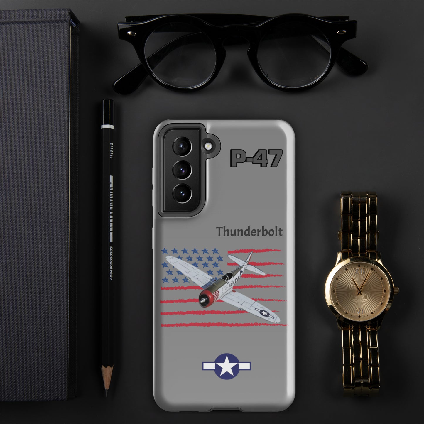 WWII Thunderbolt Patriot Samsung Case