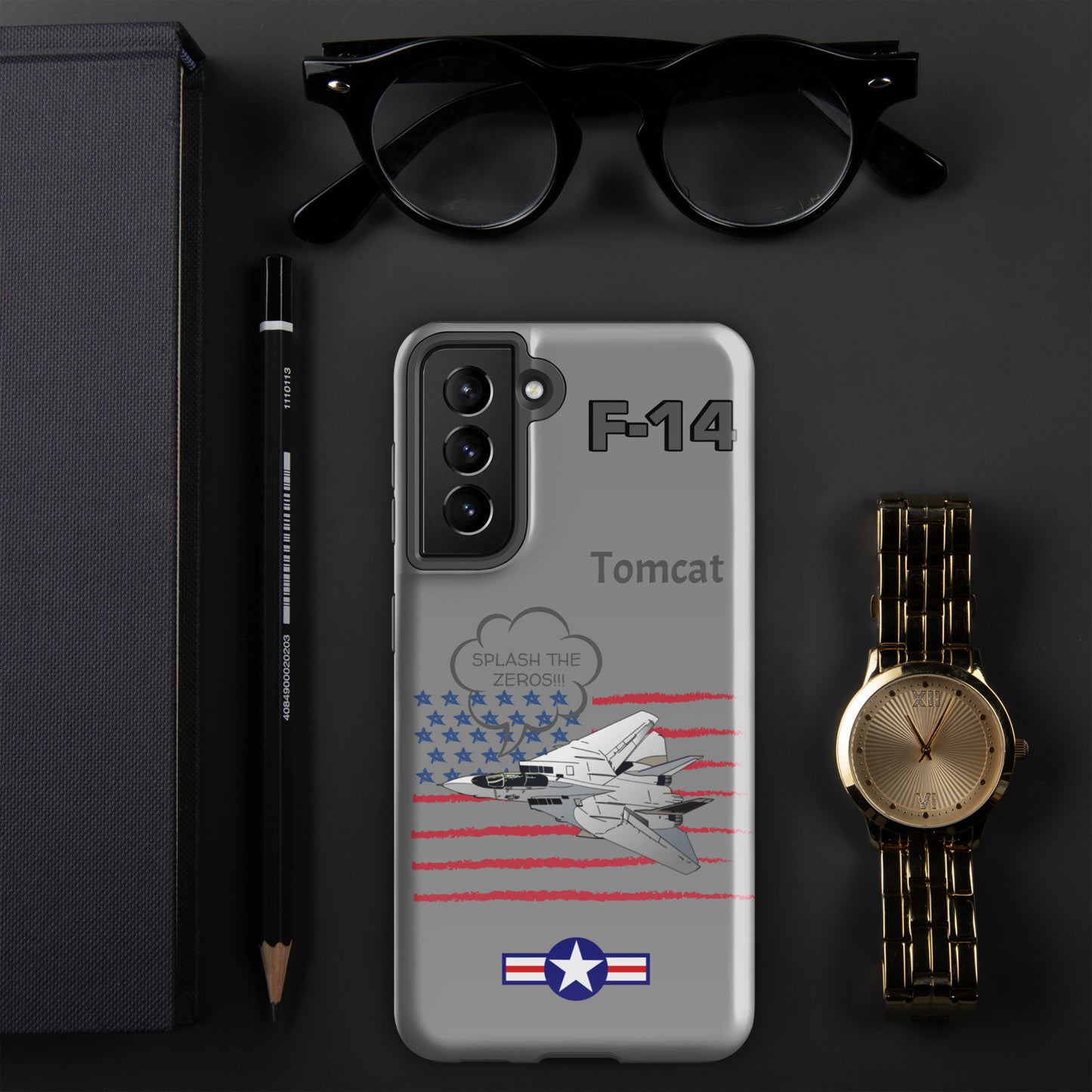 Patriot Tomcat Samsung Case (Without Quotes)