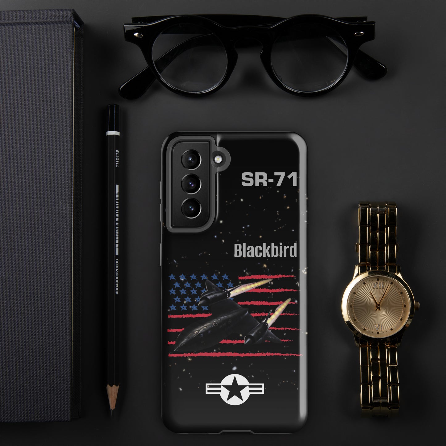 Blackbird Patriot Samsung Case (Without Quotes)