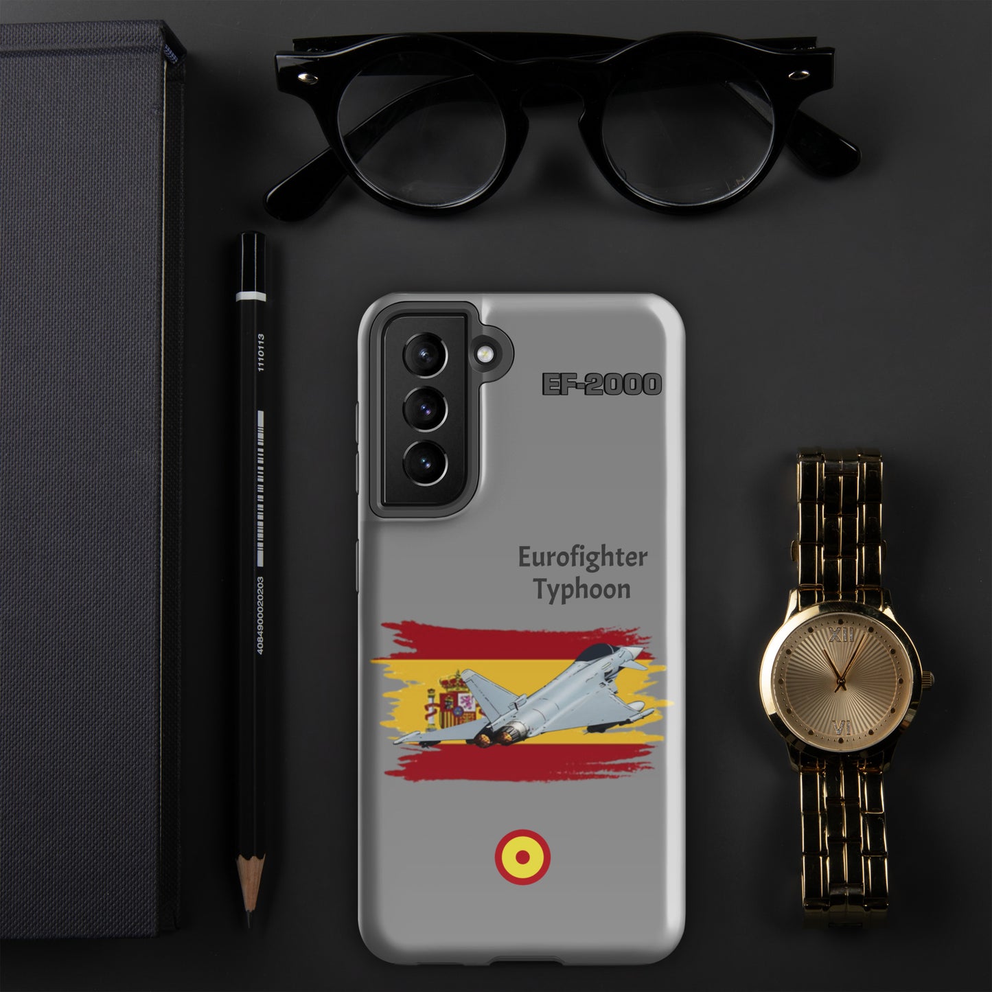 Spanish Typhoon Patriot Samsung Case (Without Quotes)