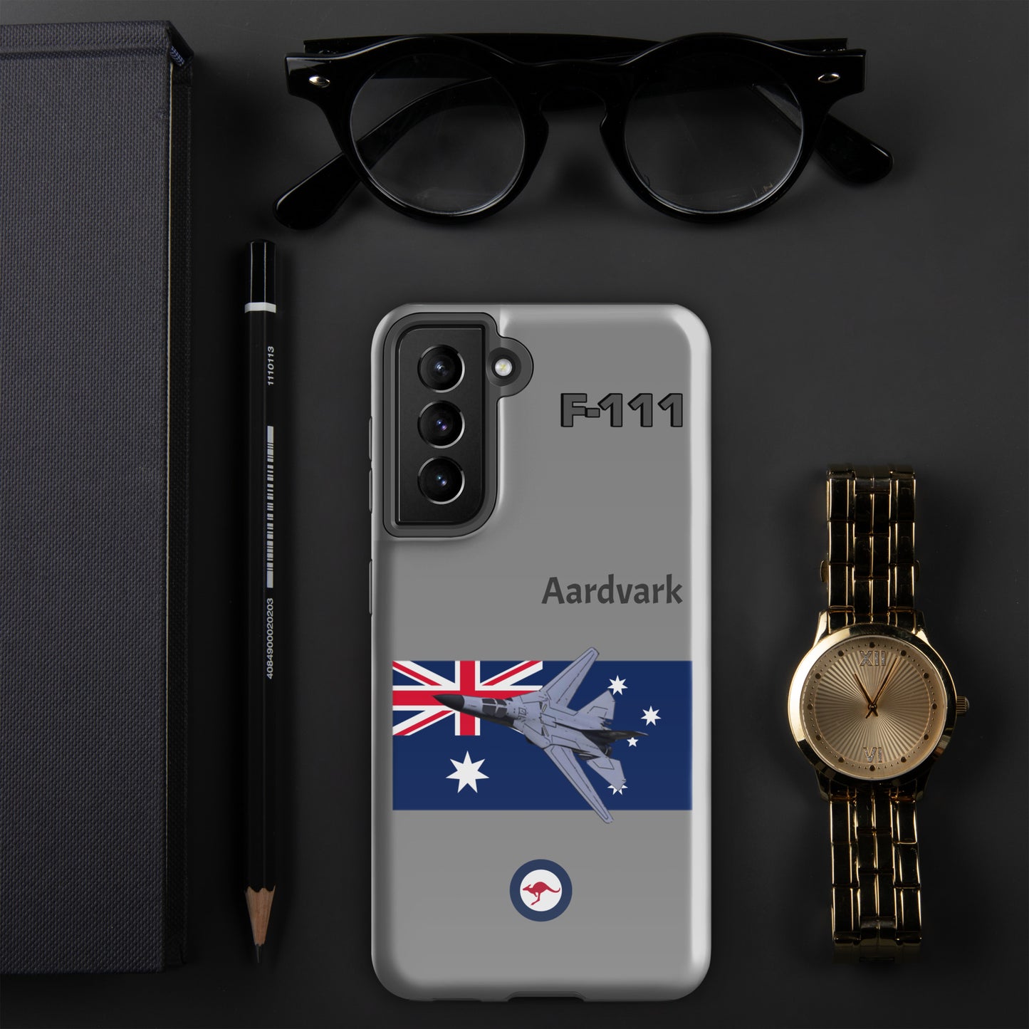 Australian Aardvark Patriot Samsung Case (Without Quotes)