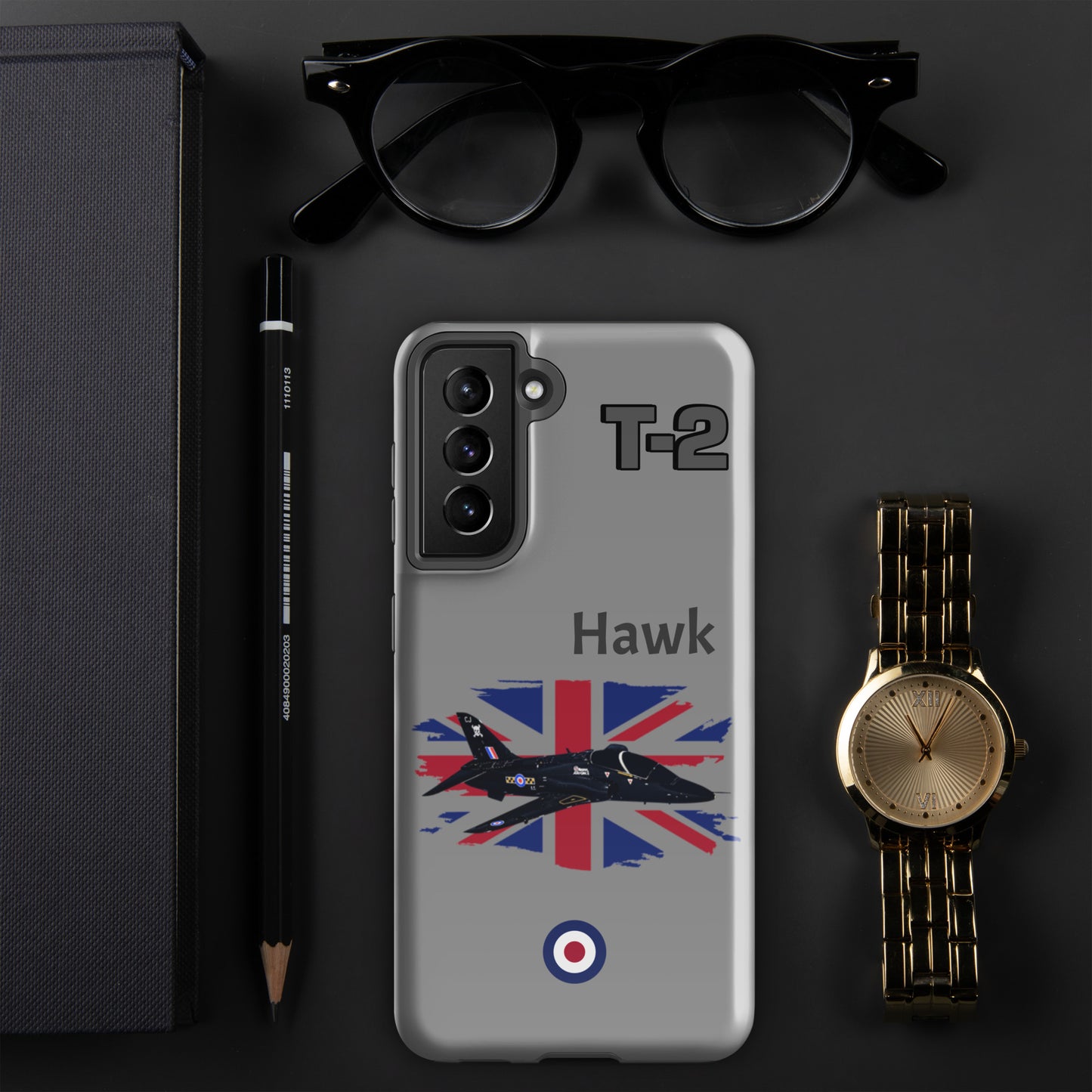 Hawk Patriot Samsung Case (Without Quotes)