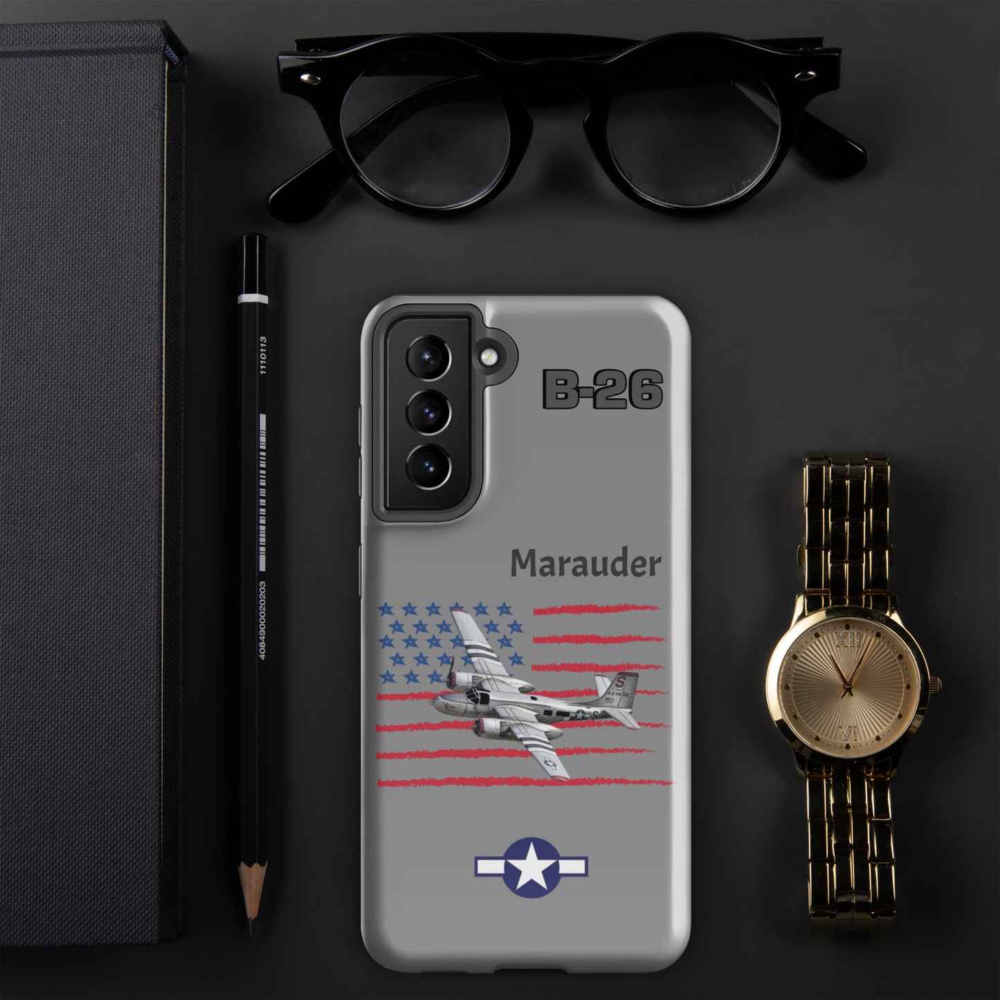 WWII Marauder Patriot Samsung Case