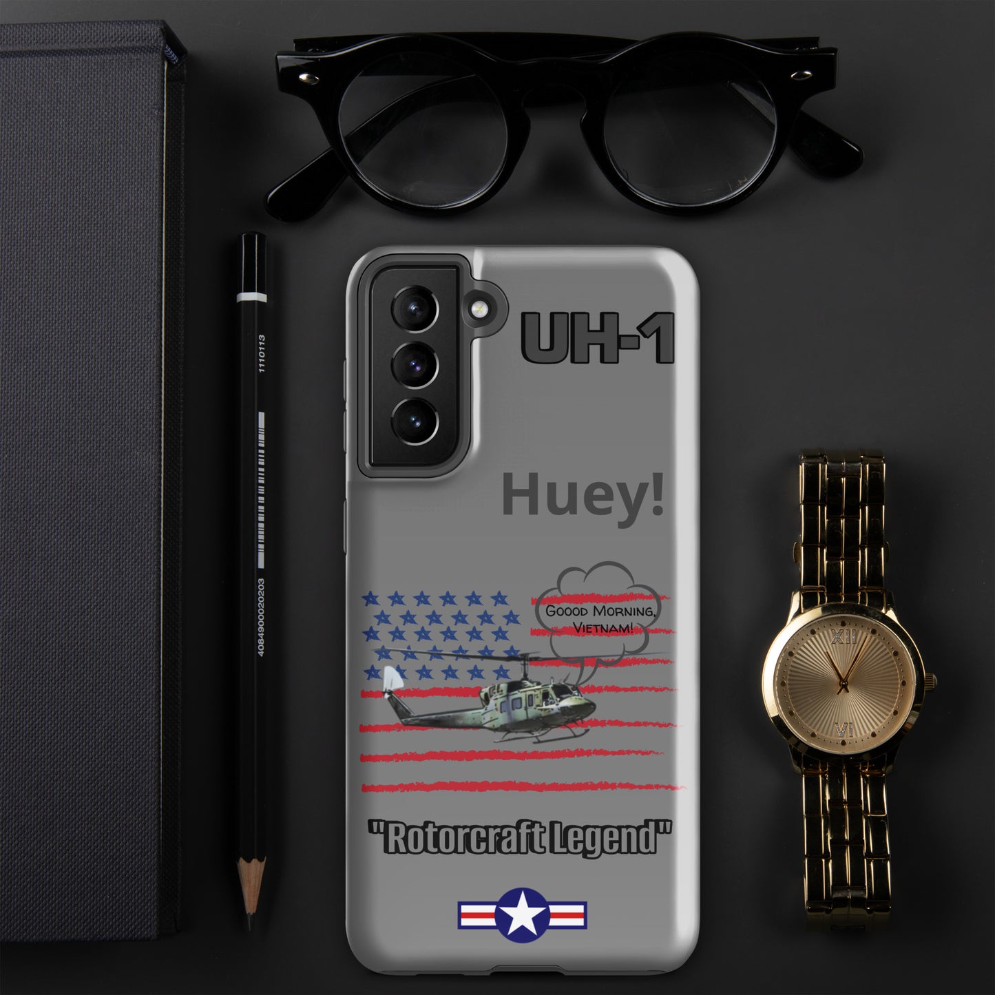 Huey Patriot Samsung Case