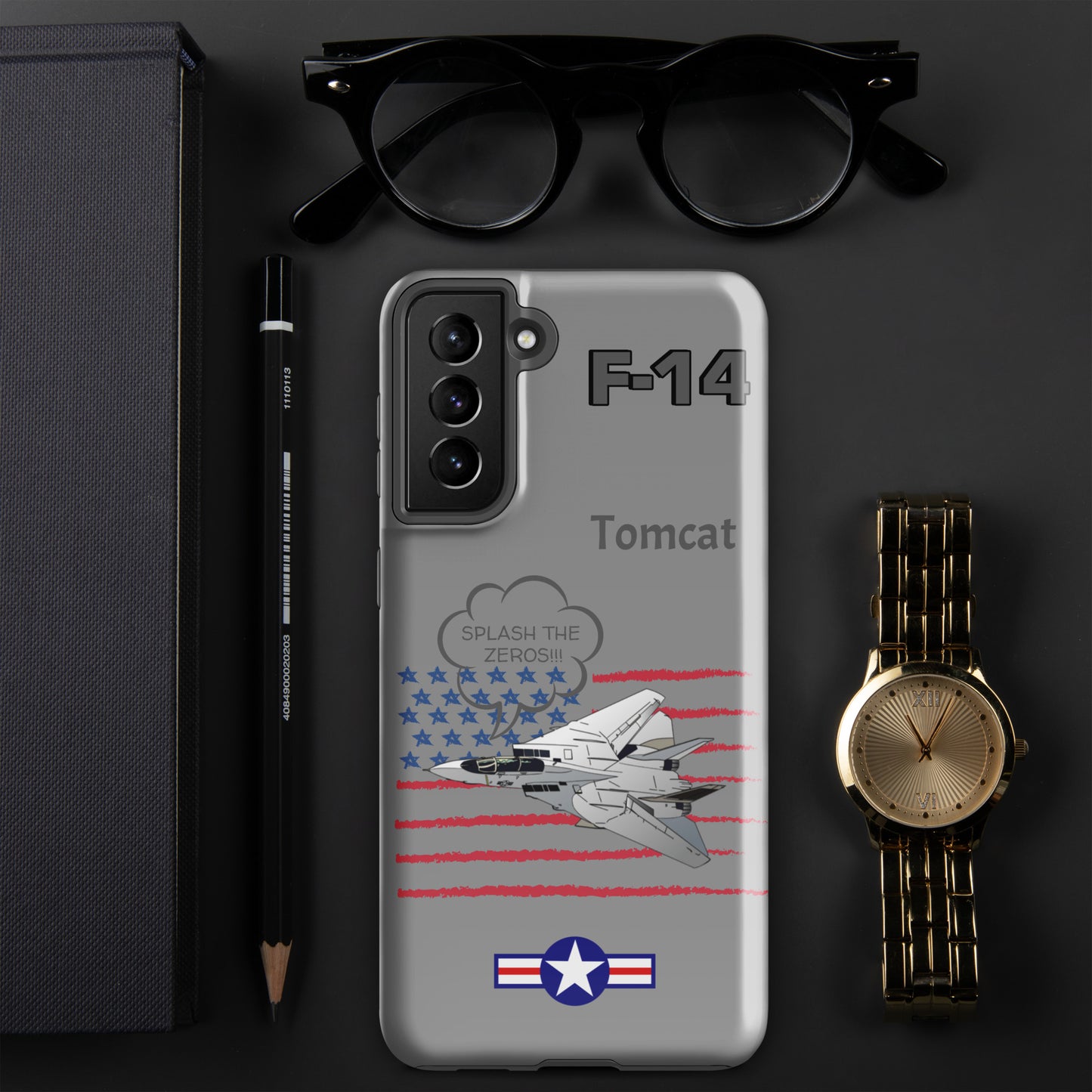 Patriot Tomcat Samsung Case (Without Quotes)