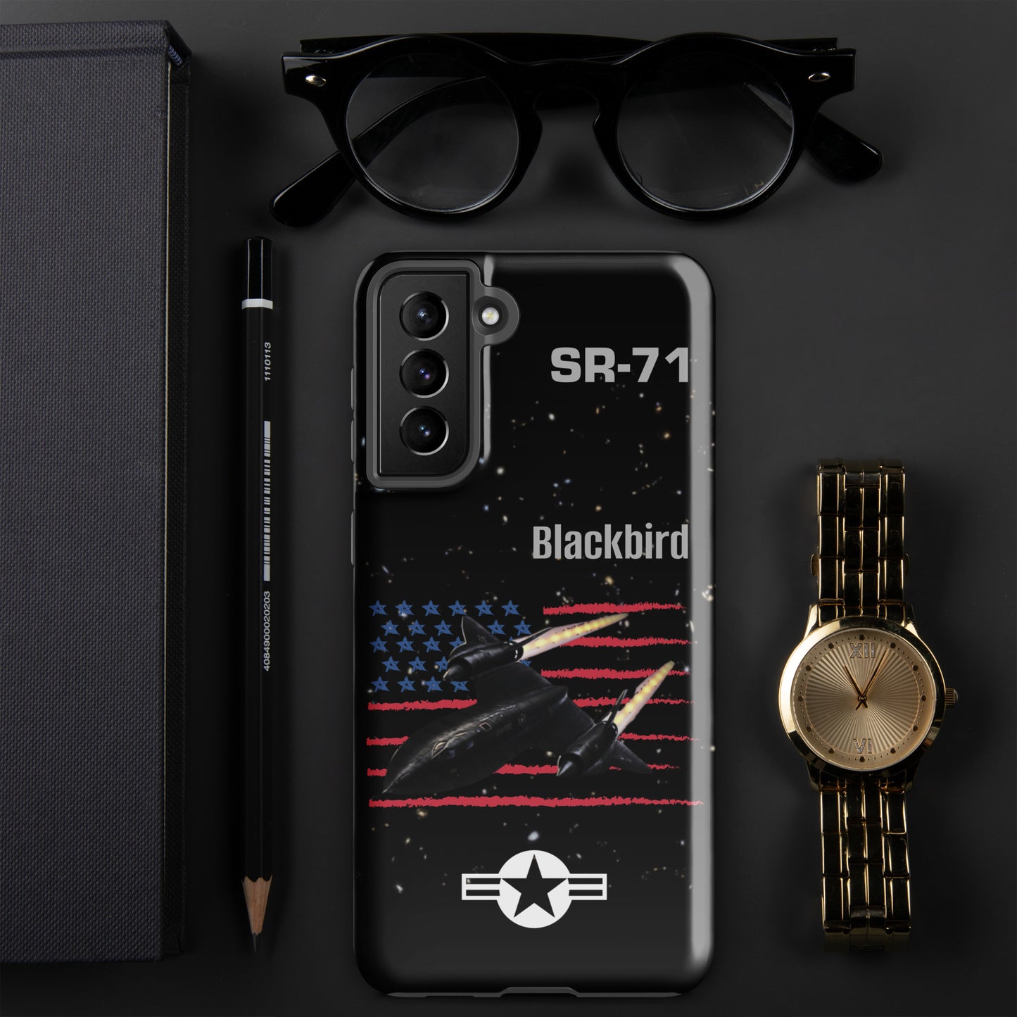 Blackbird Patriot Samsung Case (Without Quotes)