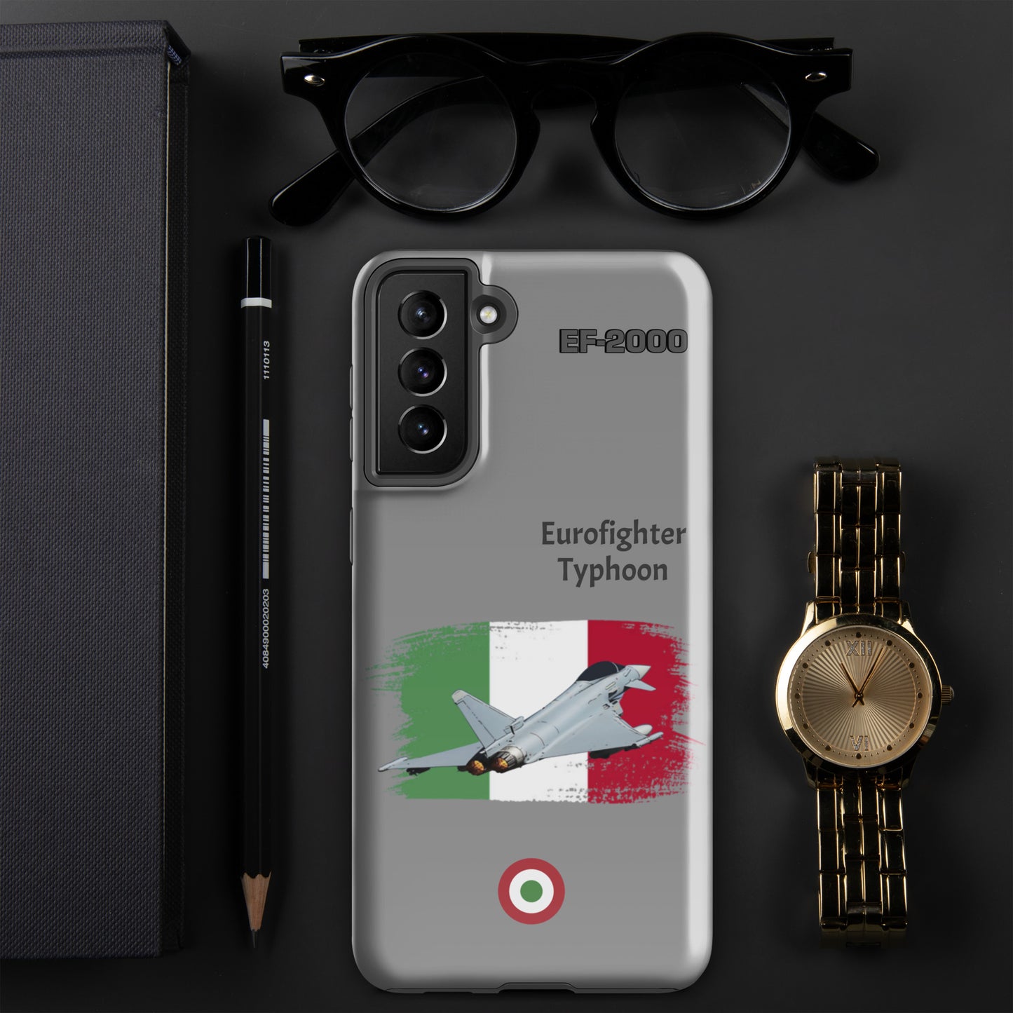Italian Typhoon Patriot Samsung Case (Without Quotes)