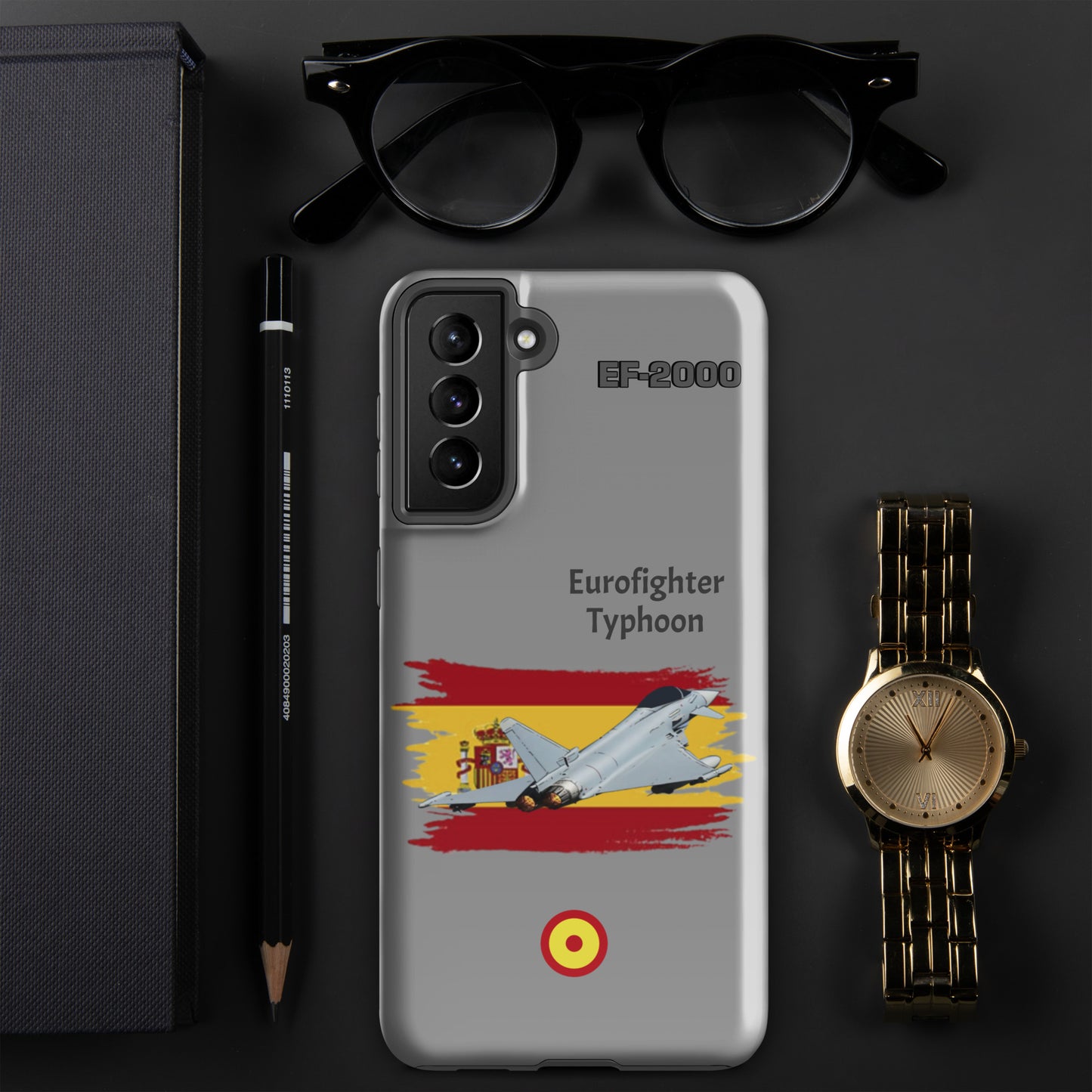 Spanish Typhoon Patriot Samsung Case (Without Quotes)