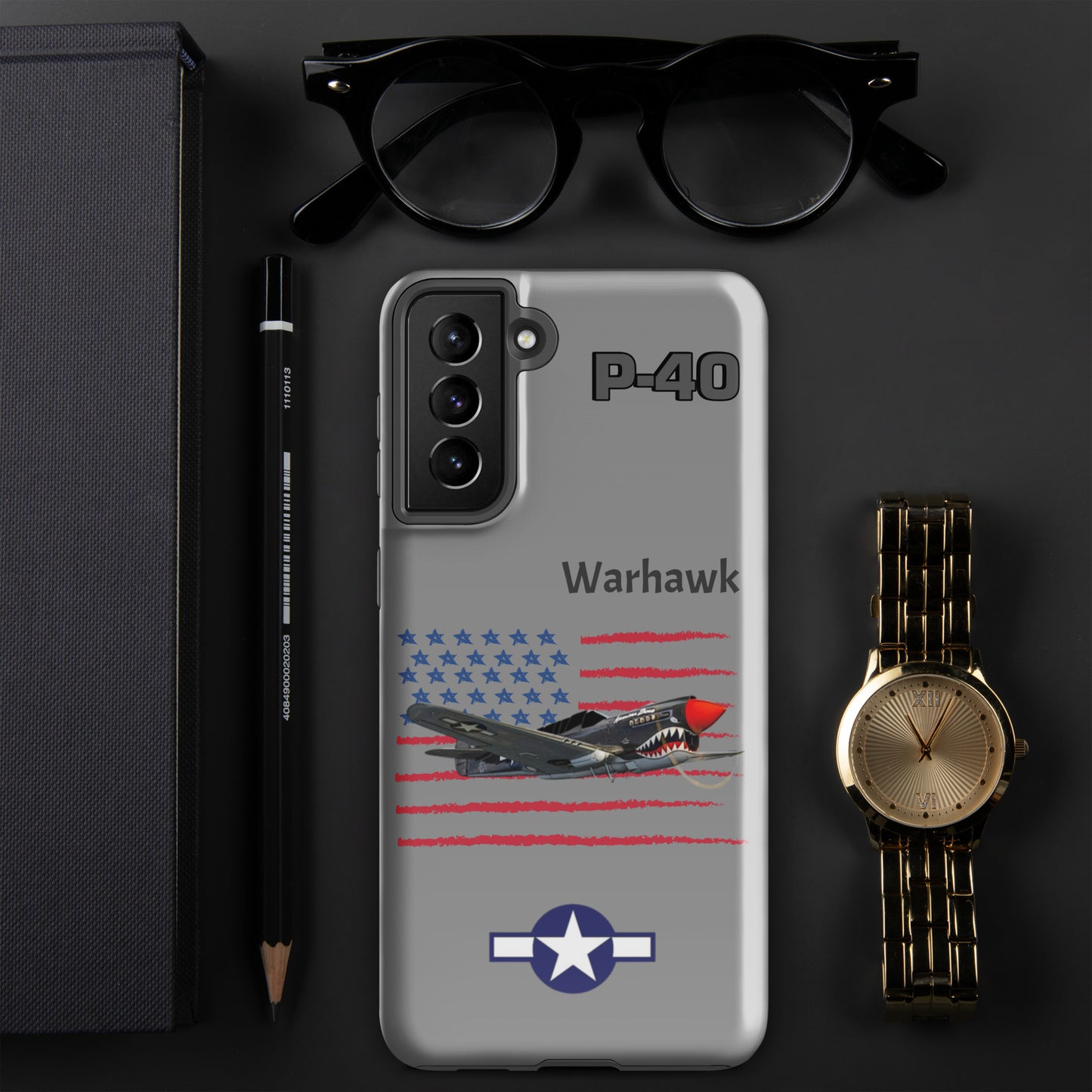 WWII Warhawk Patriot Samsung Case
