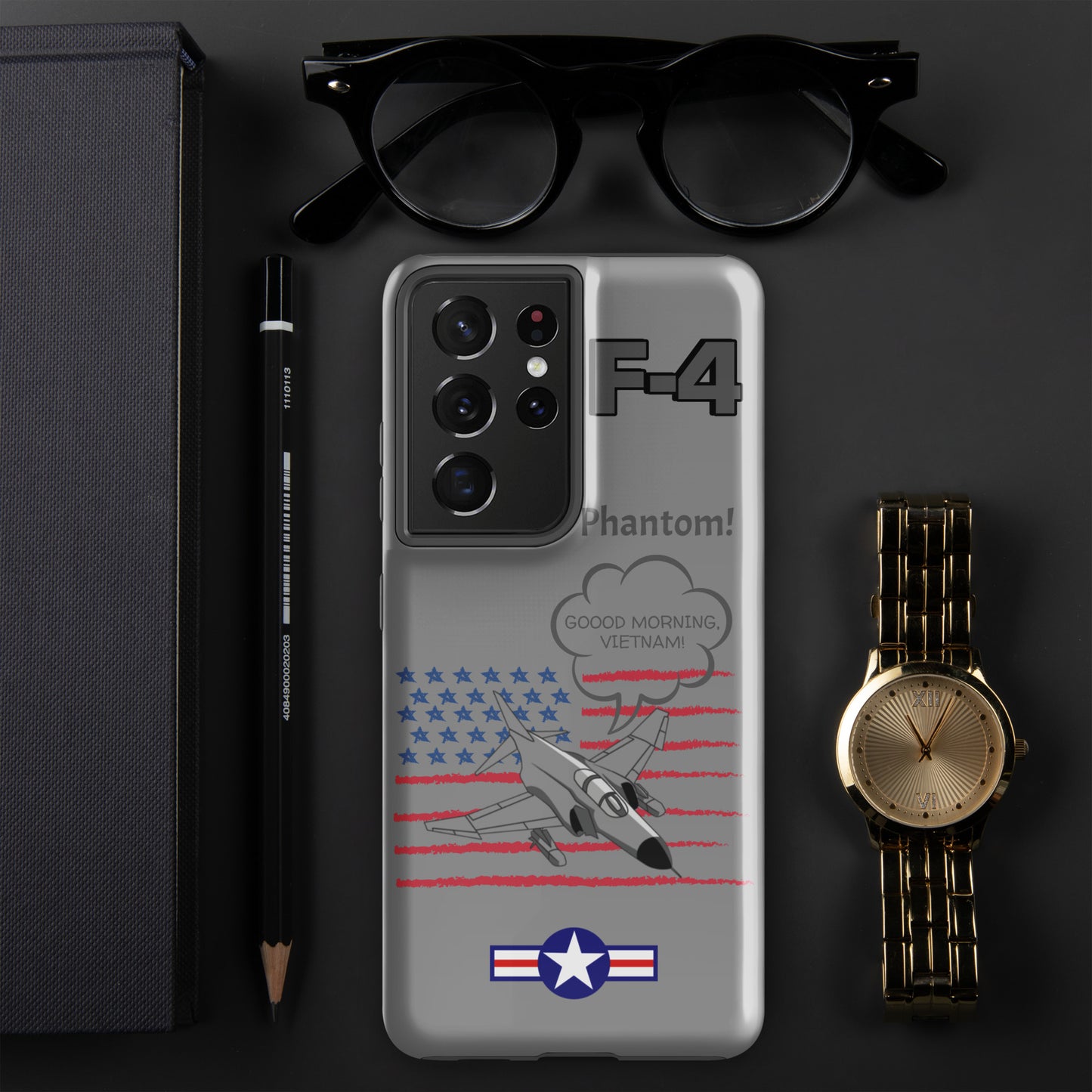 Patriot Phantom Samsung Case (Without Quotes)