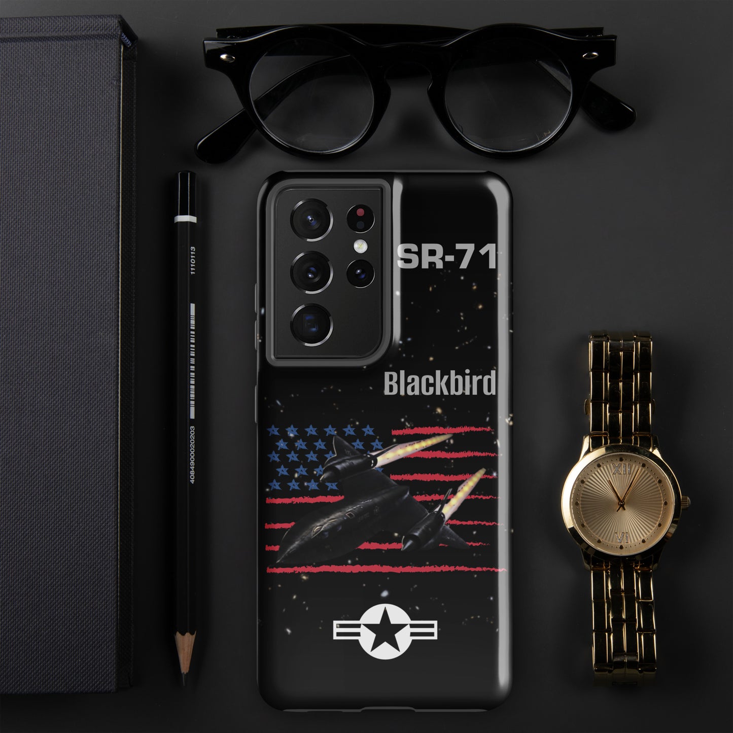 Blackbird Patriot Samsung Case (Without Quotes)