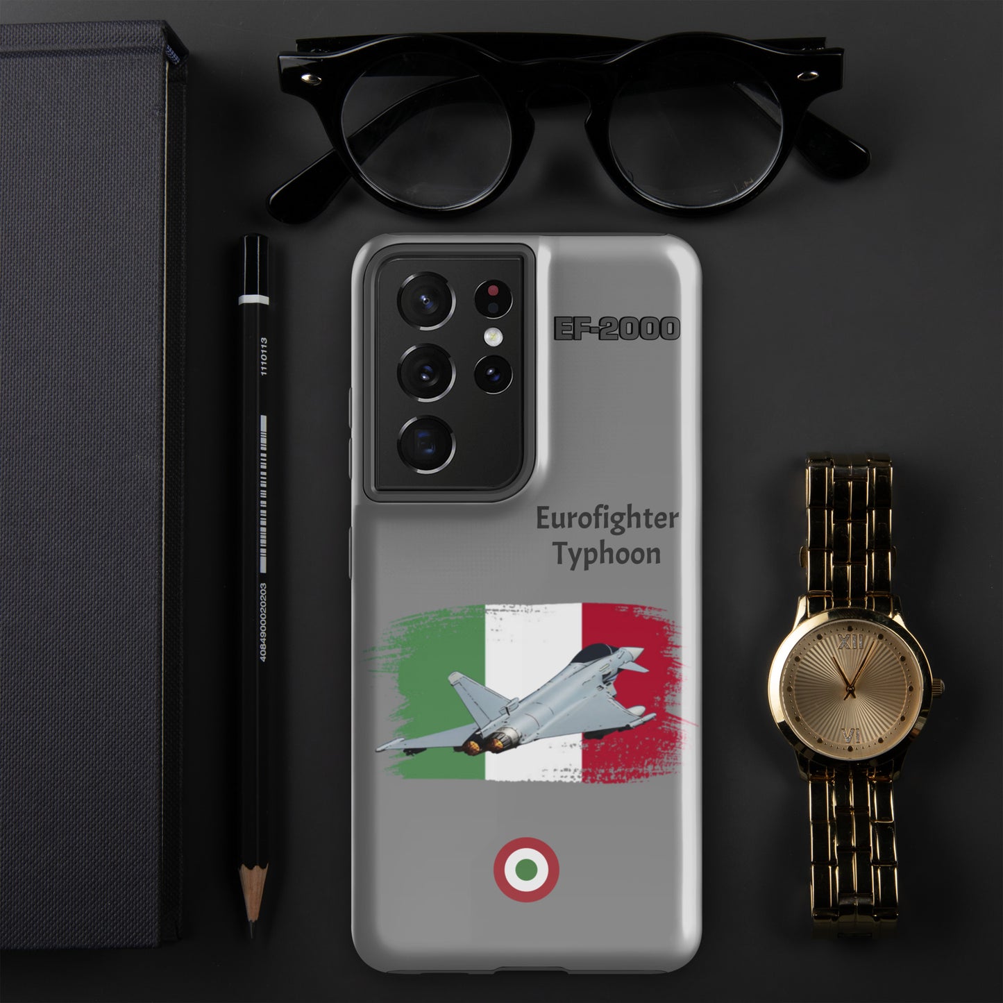 Italian Typhoon Patriot Samsung Case (Without Quotes)