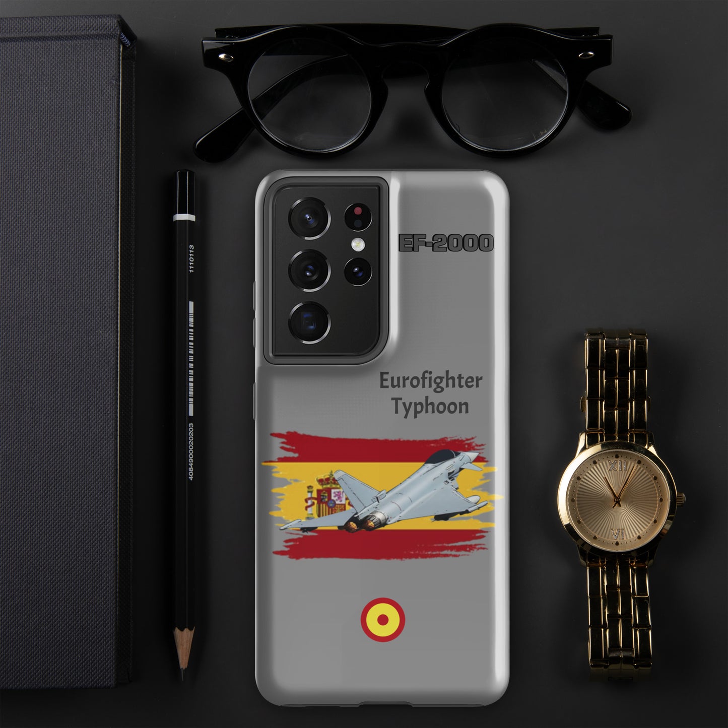 Spanish Typhoon Patriot Samsung Case (Without Quotes)