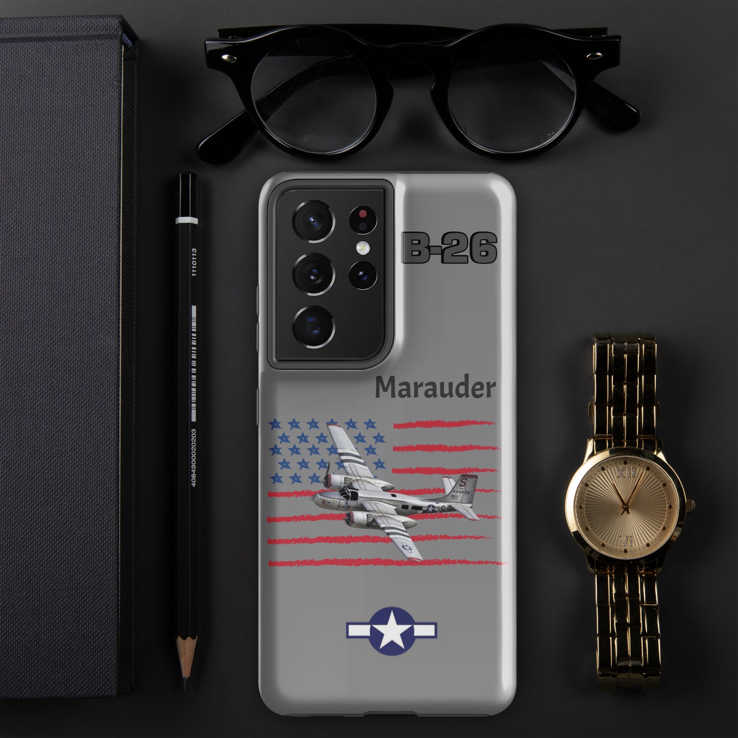 WWII Marauder Patriot Samsung Case