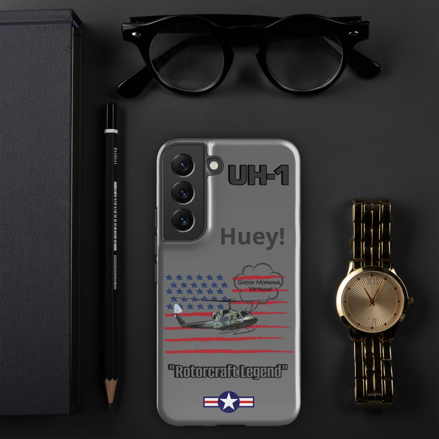 Huey Patriot Samsung Case