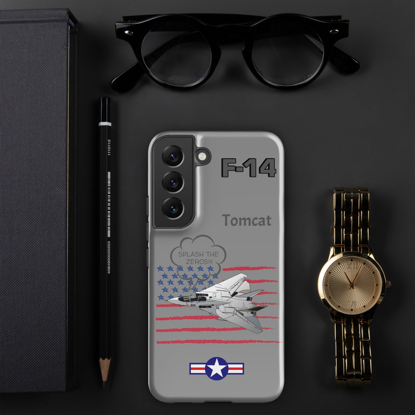 Patriot Tomcat Samsung Case (Without Quotes)