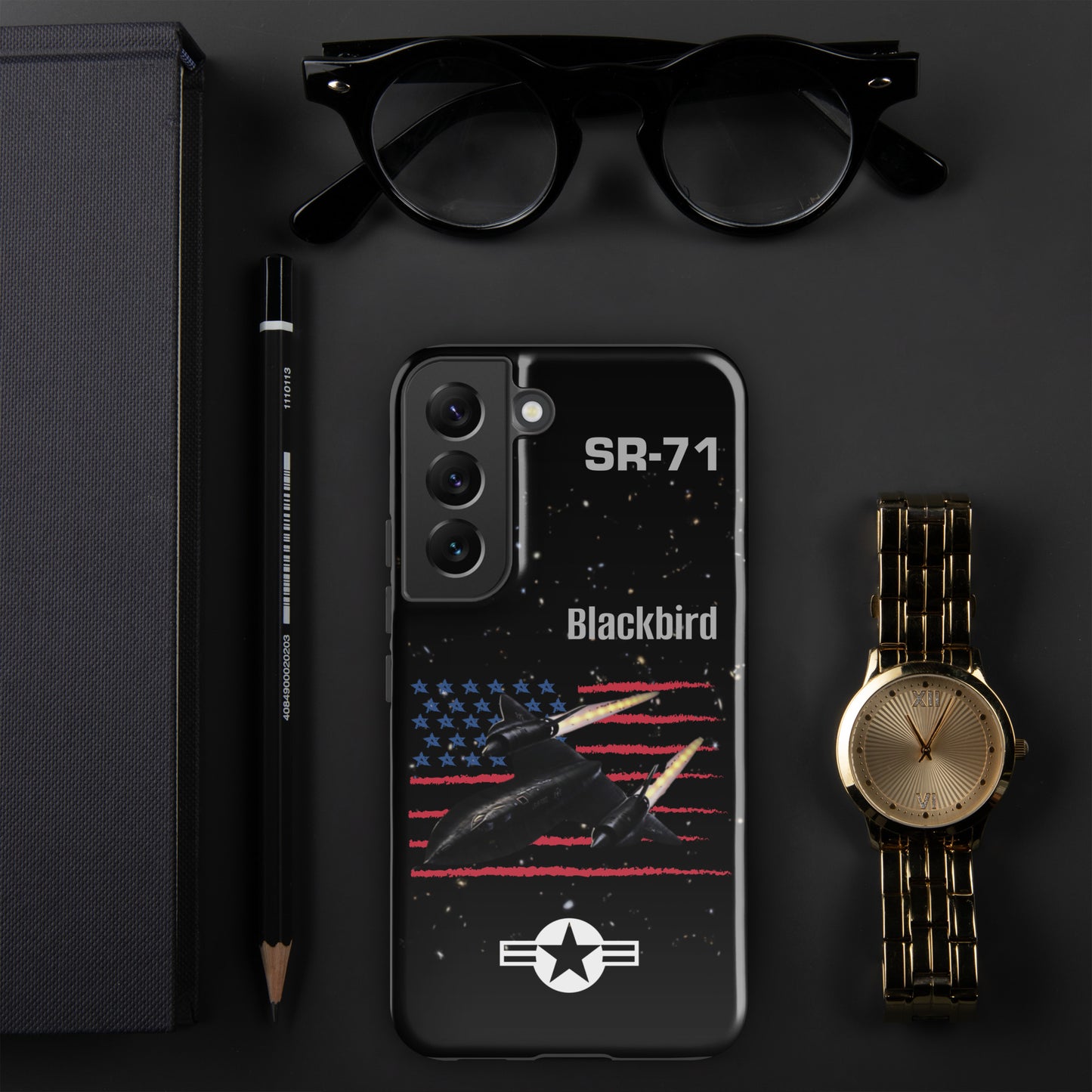 Blackbird Patriot Samsung Case (Without Quotes)