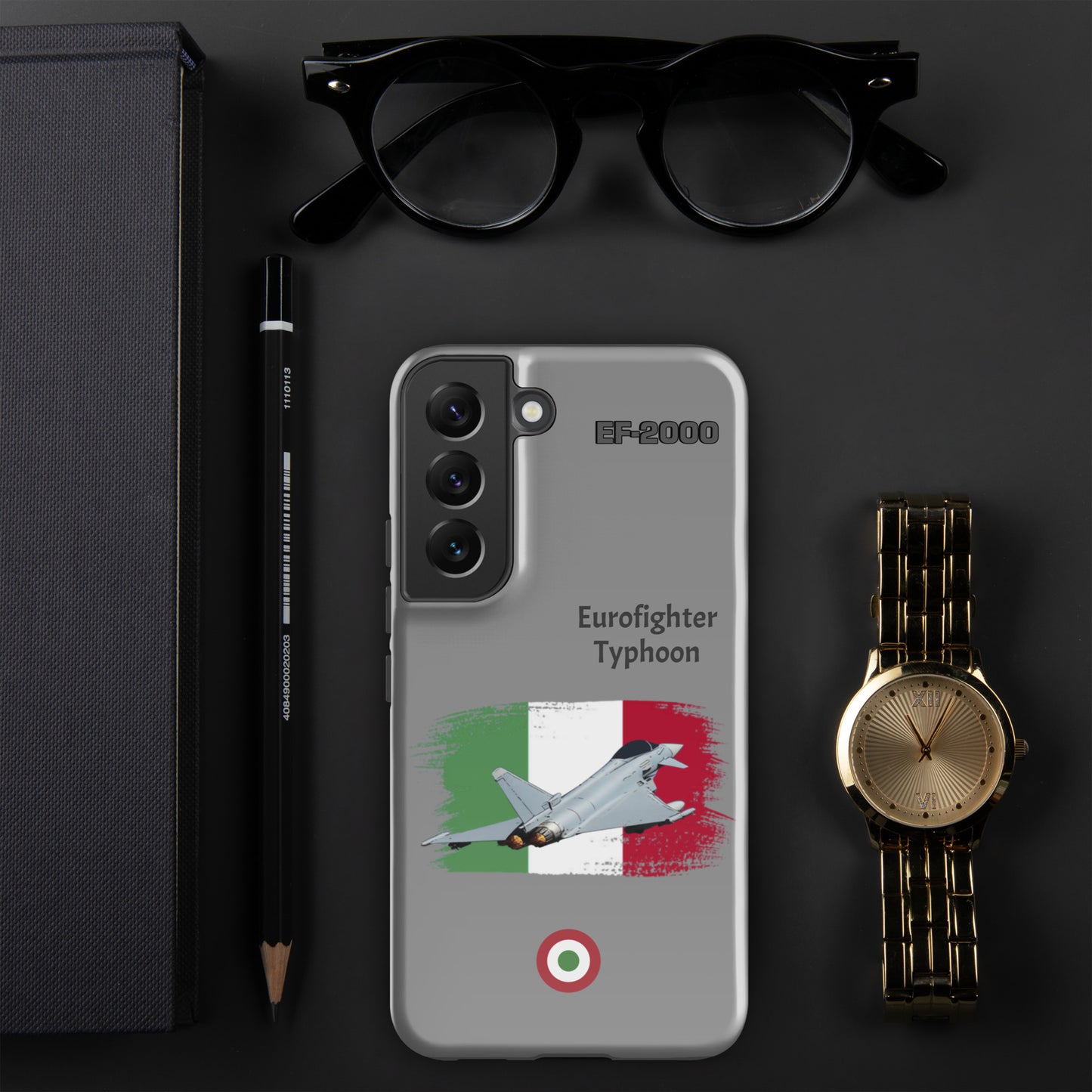 Italian Typhoon Patriot Samsung Case (Without Quotes)
