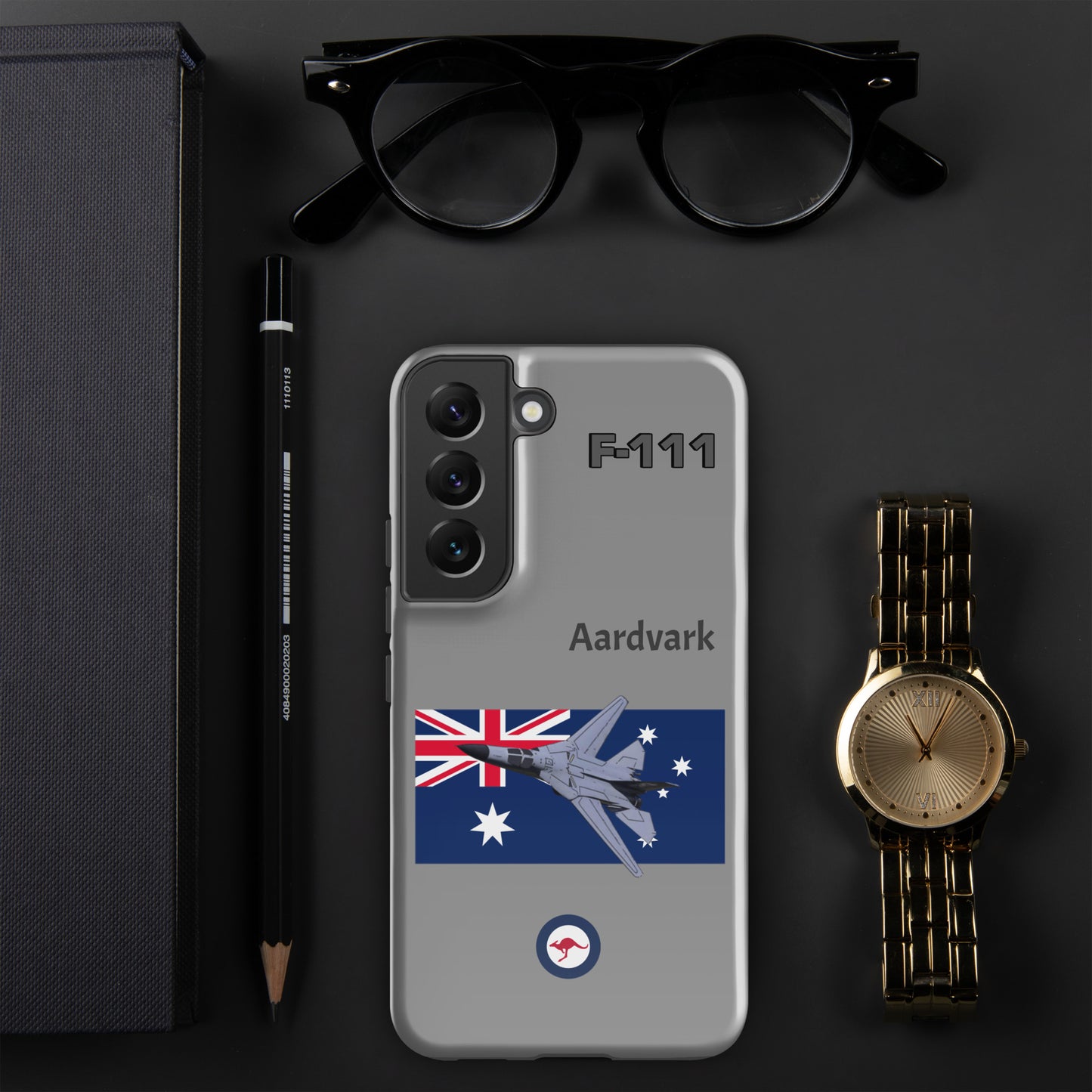 Australian Aardvark Patriot Samsung Case (Without Quotes)