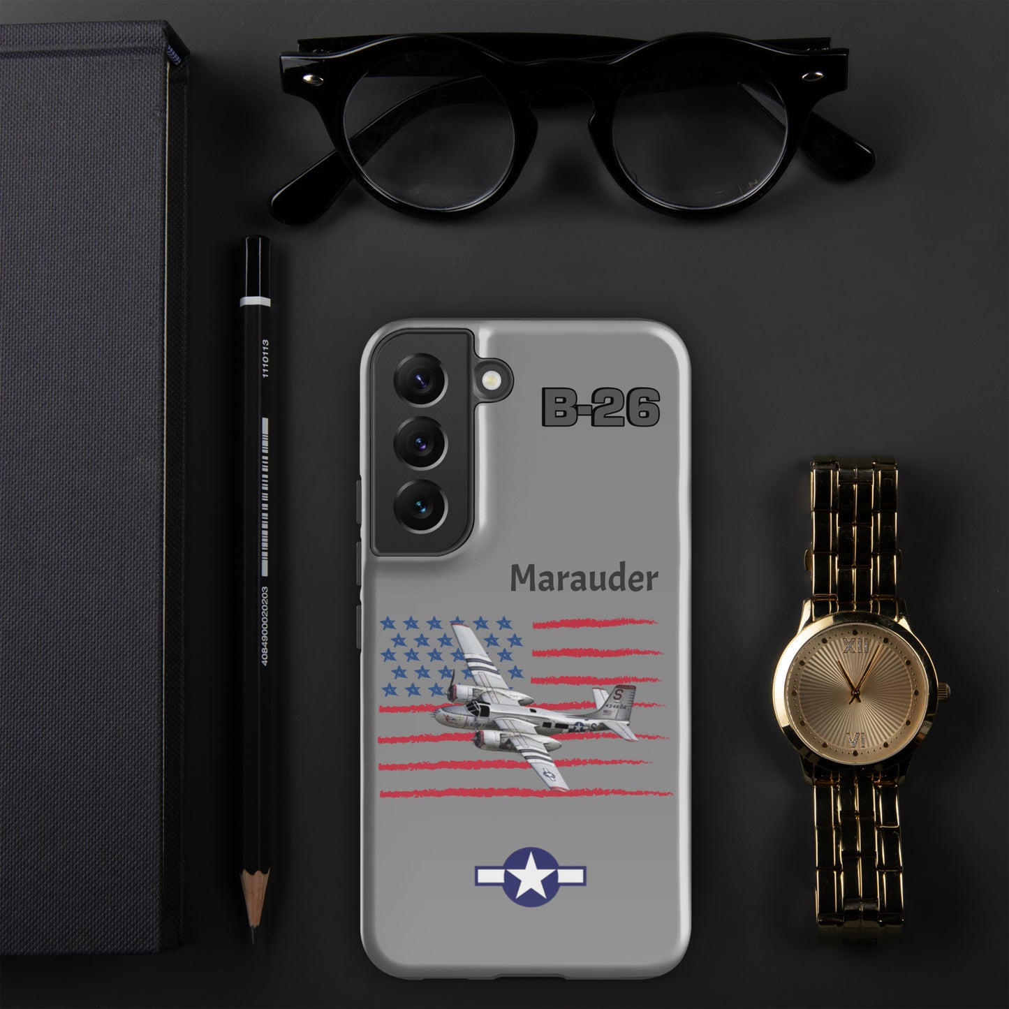 WWII Marauder Patriot Samsung Case