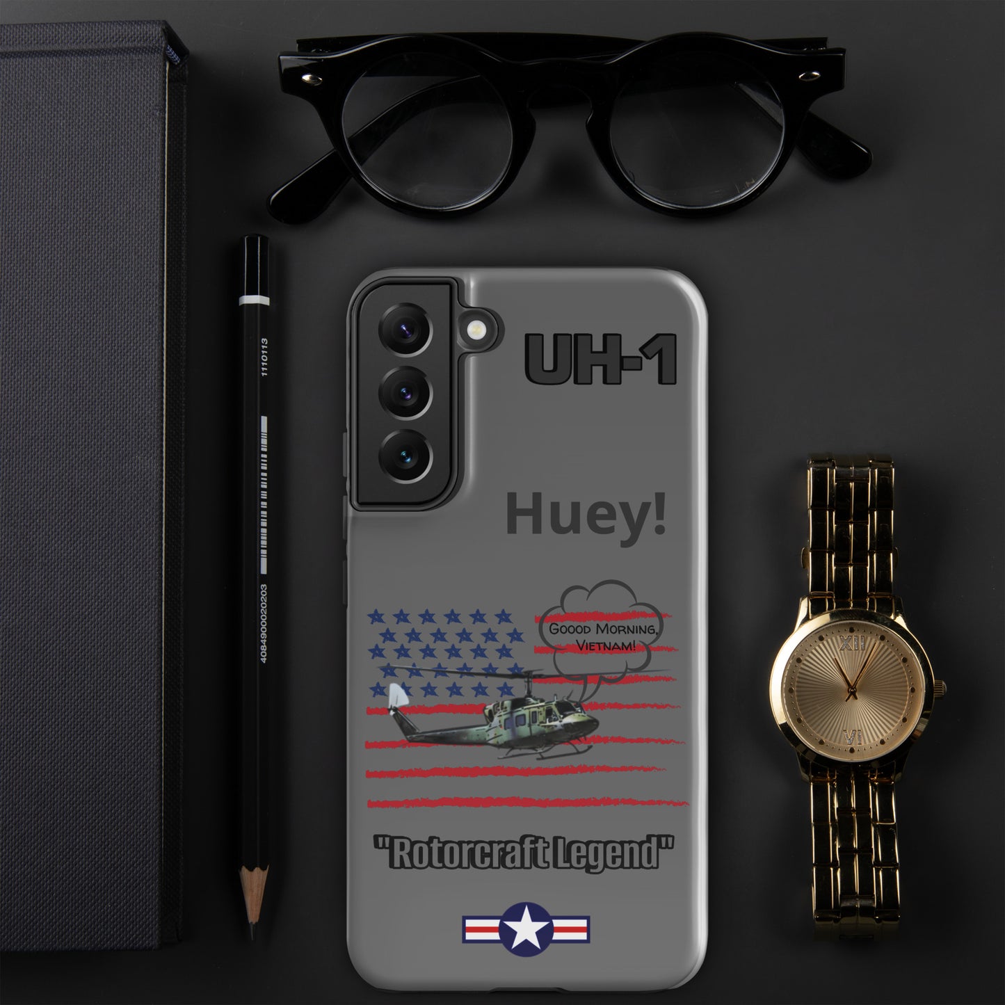 Huey Patriot Samsung Case