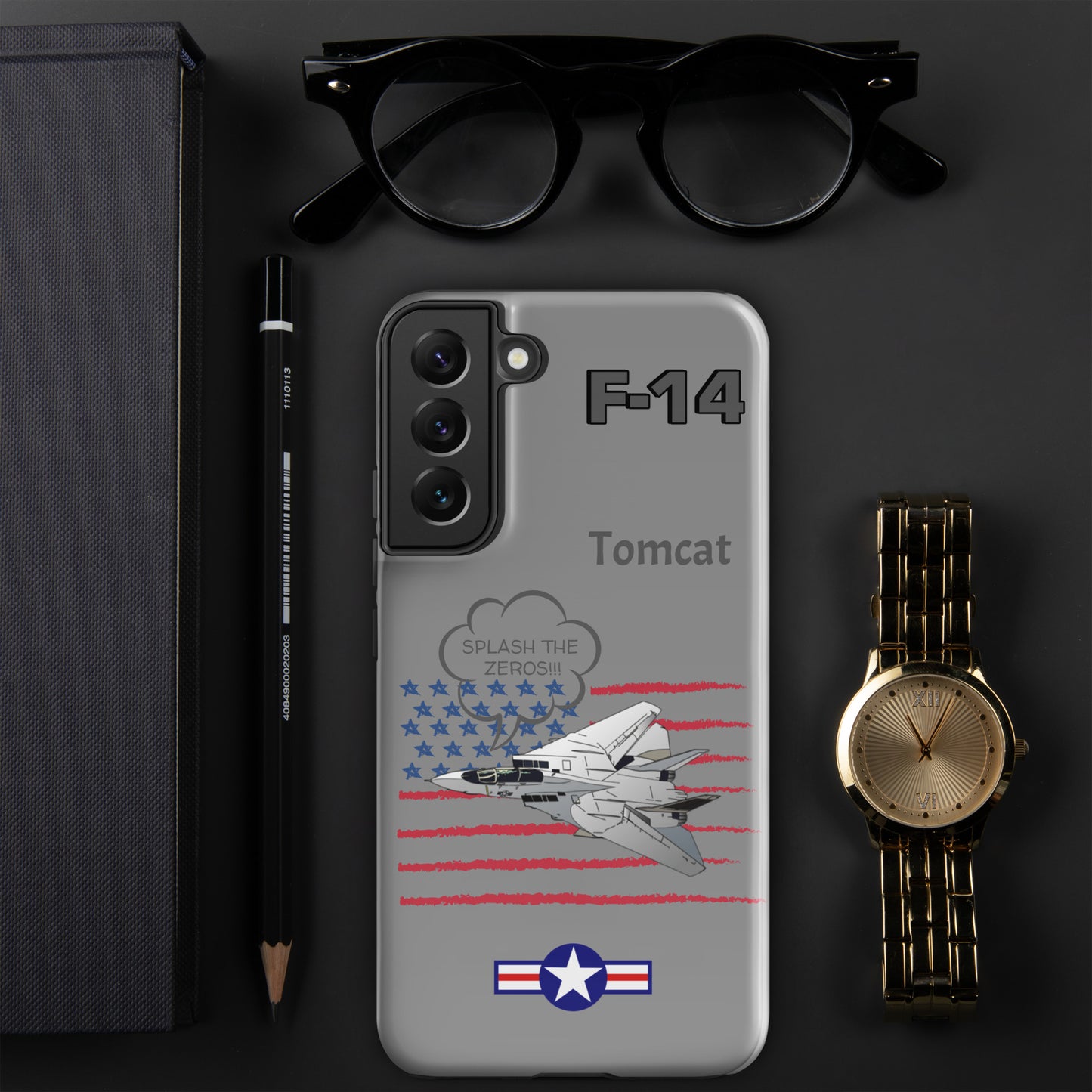 Patriot Tomcat Samsung Case (Without Quotes)
