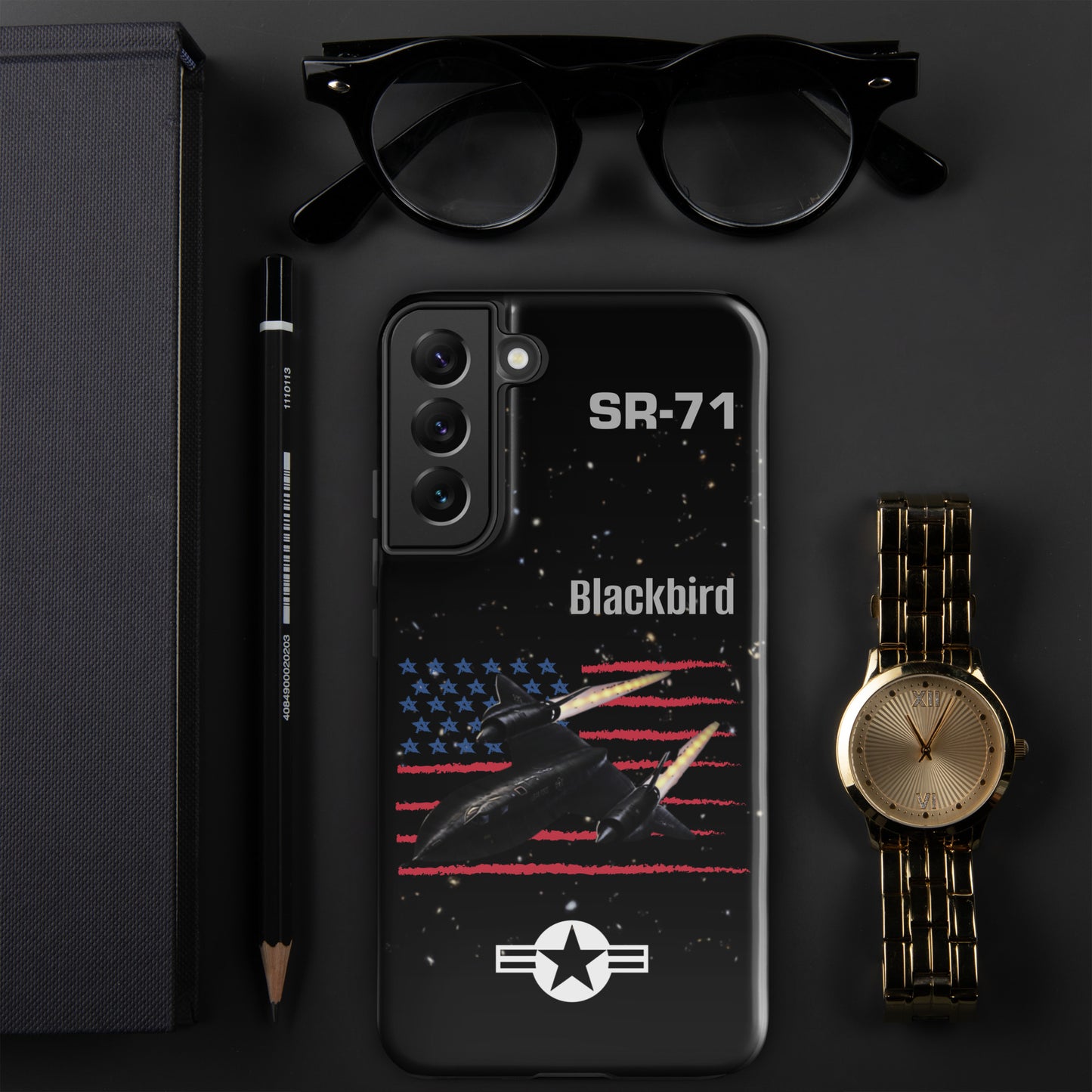 Blackbird Patriot Samsung Case (Without Quotes)