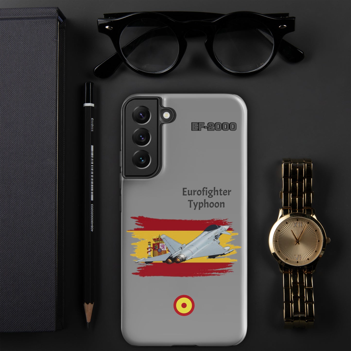 Spanish Typhoon Patriot Samsung Case (Without Quotes)