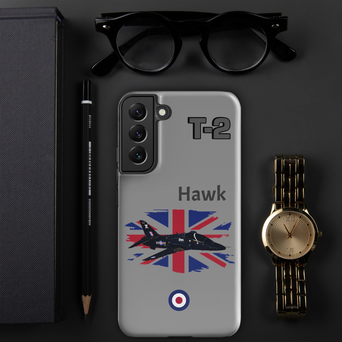 Hawk Patriot Samsung Case (Without Quotes)