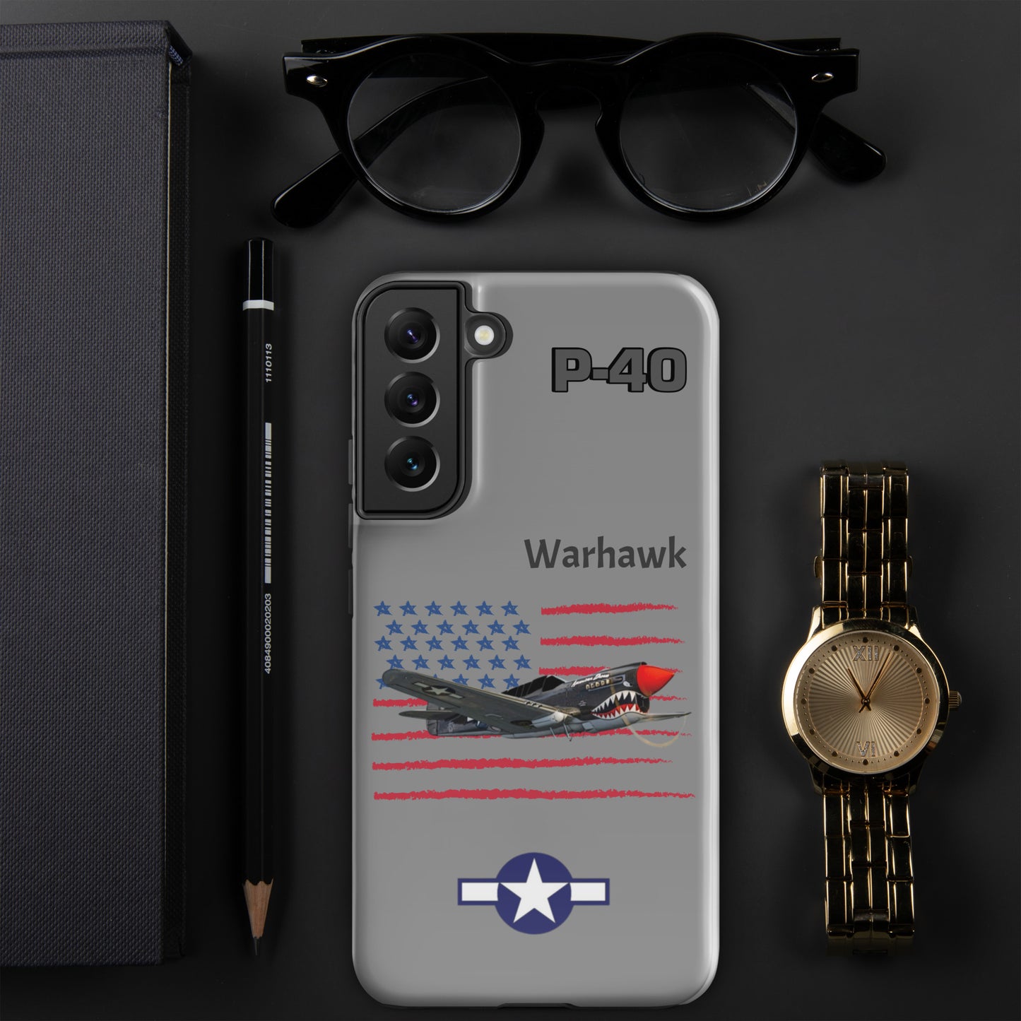 WWII Warhawk Patriot Samsung Case