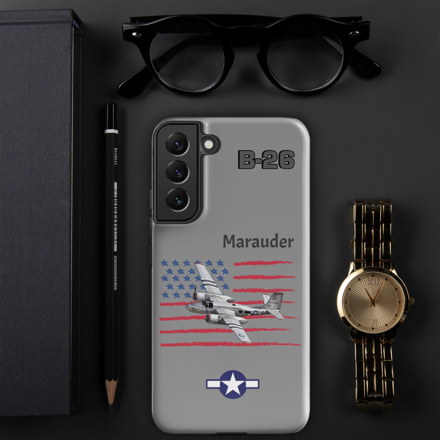 WWII Marauder Patriot Samsung Case