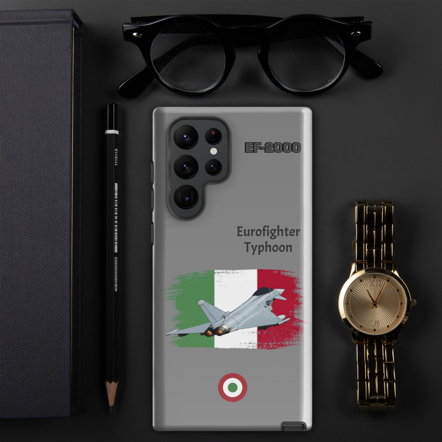 Italian Typhoon Patriot Samsung Case (Without Quotes)