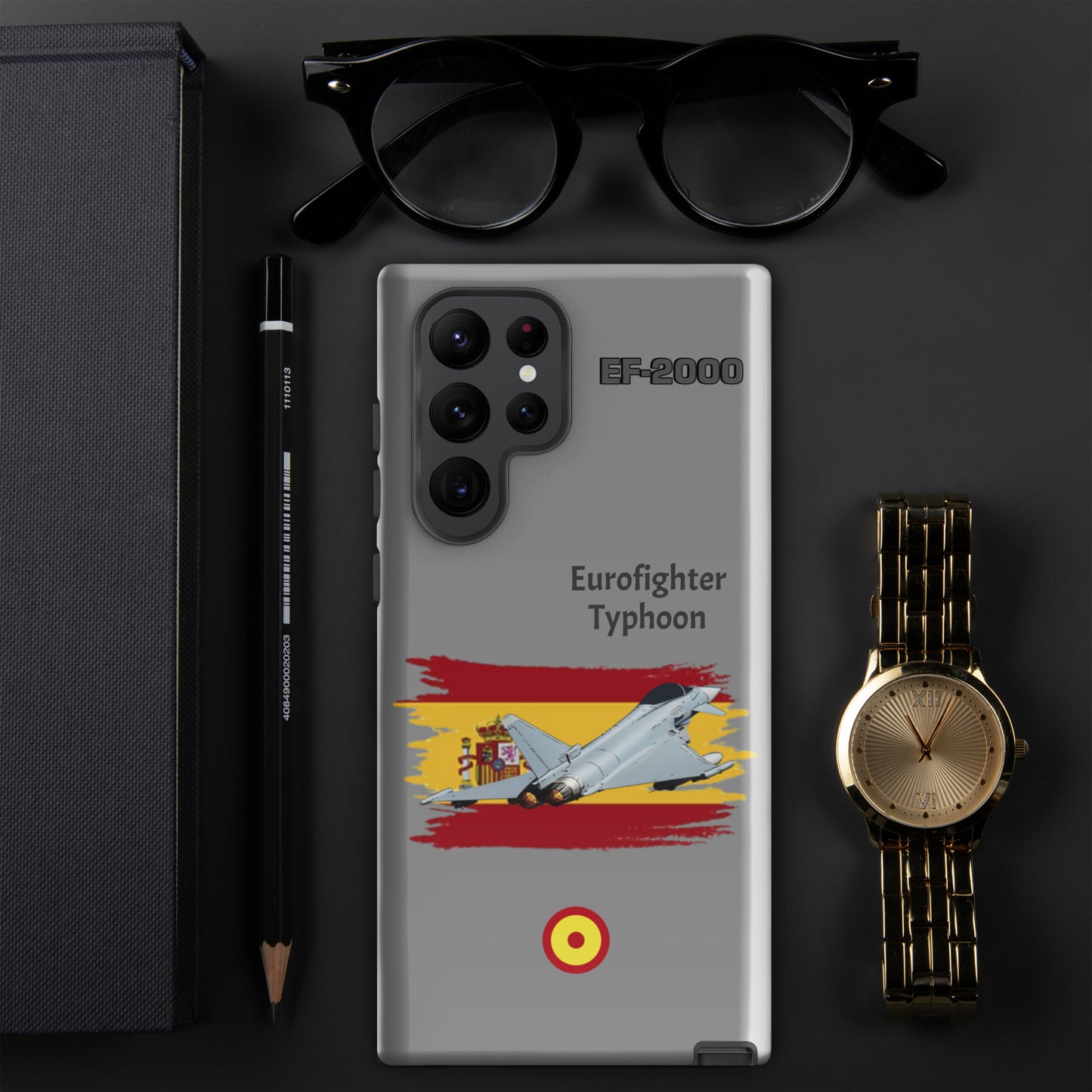 Spanish Typhoon Patriot Samsung Case (Without Quotes)