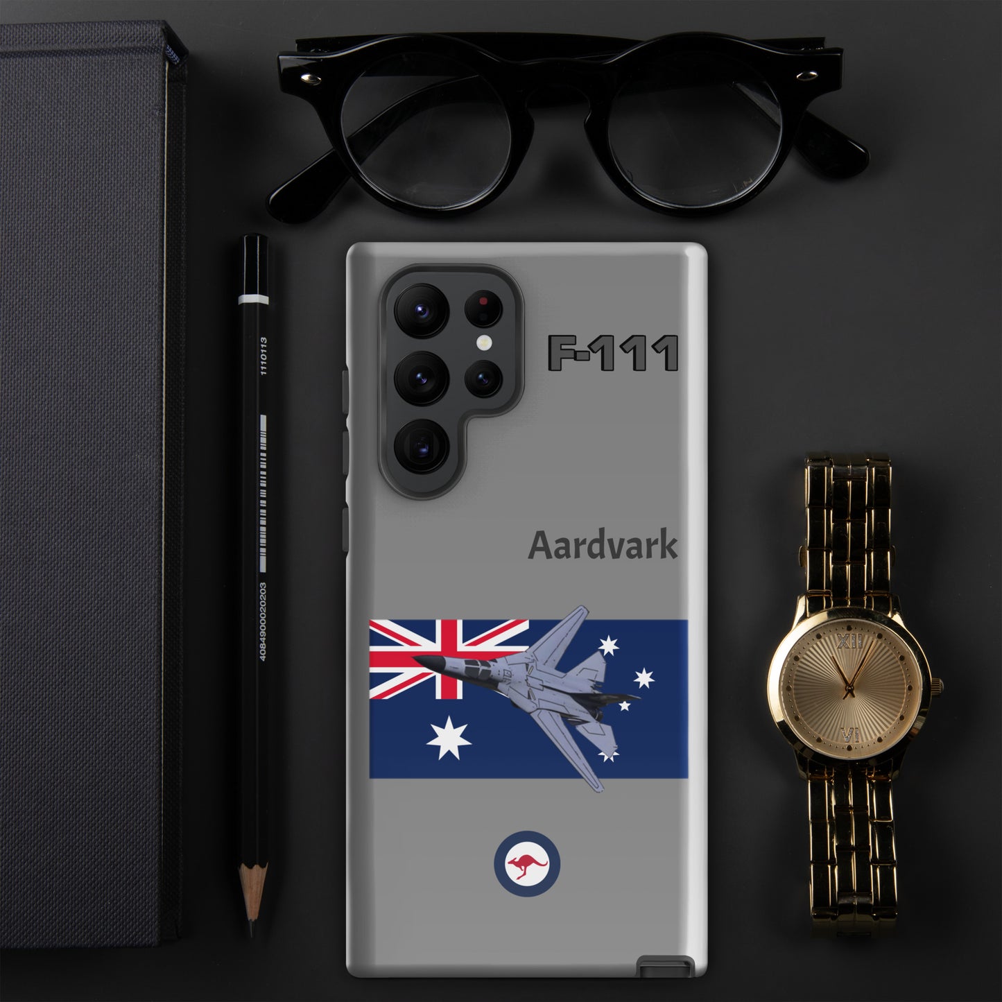 Australian Aardvark Patriot Samsung Case (Without Quotes)