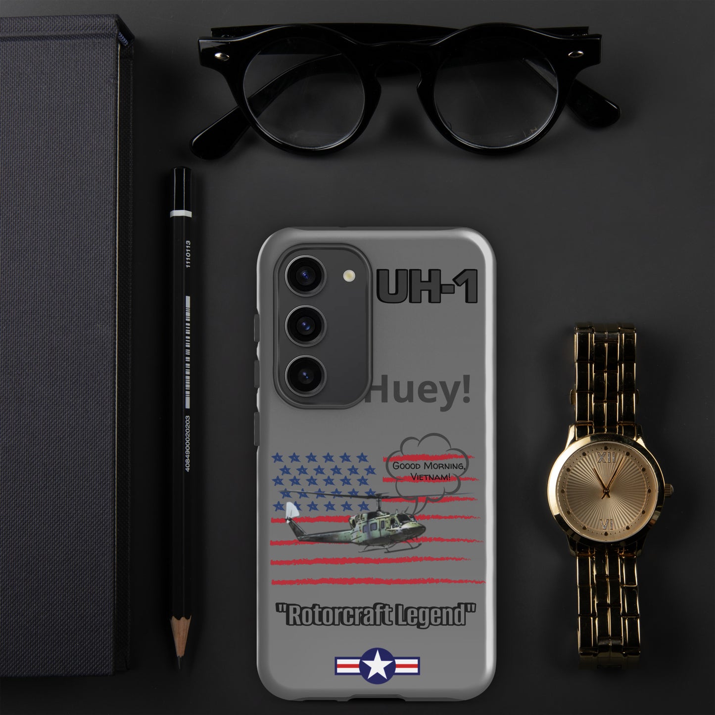 Huey Patriot Samsung Case