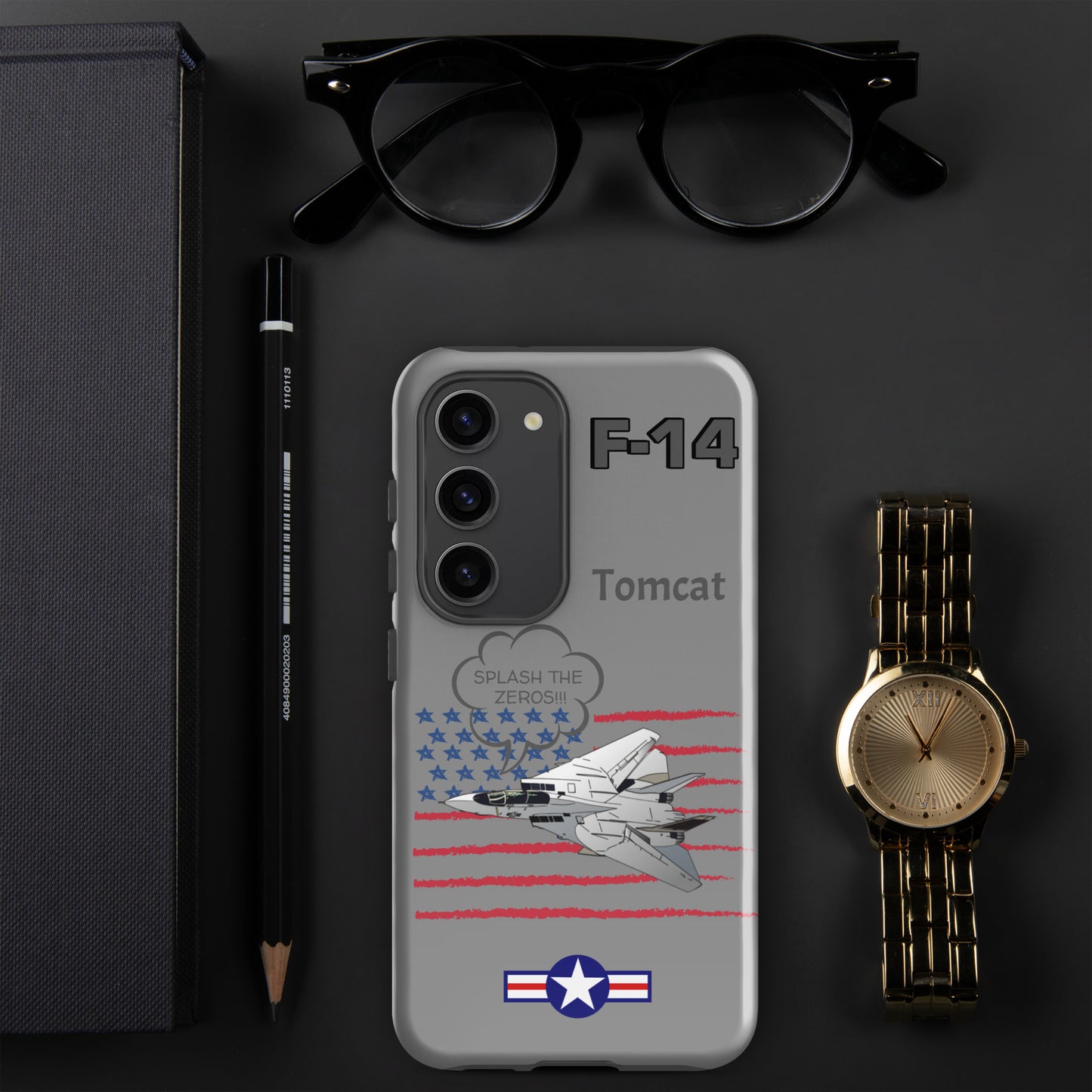Patriot Tomcat Samsung Case (Without Quotes)