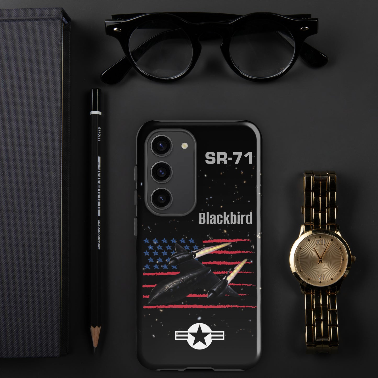 Blackbird Patriot Samsung Case (Without Quotes)