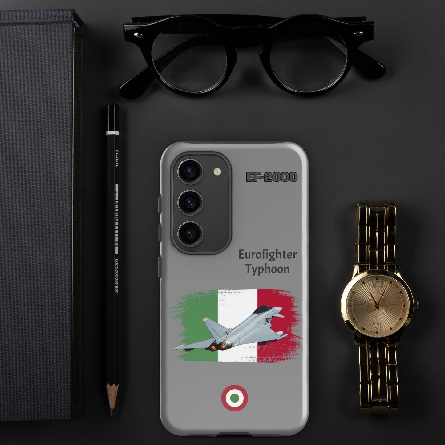Italian Typhoon Patriot Samsung Case (Without Quotes)