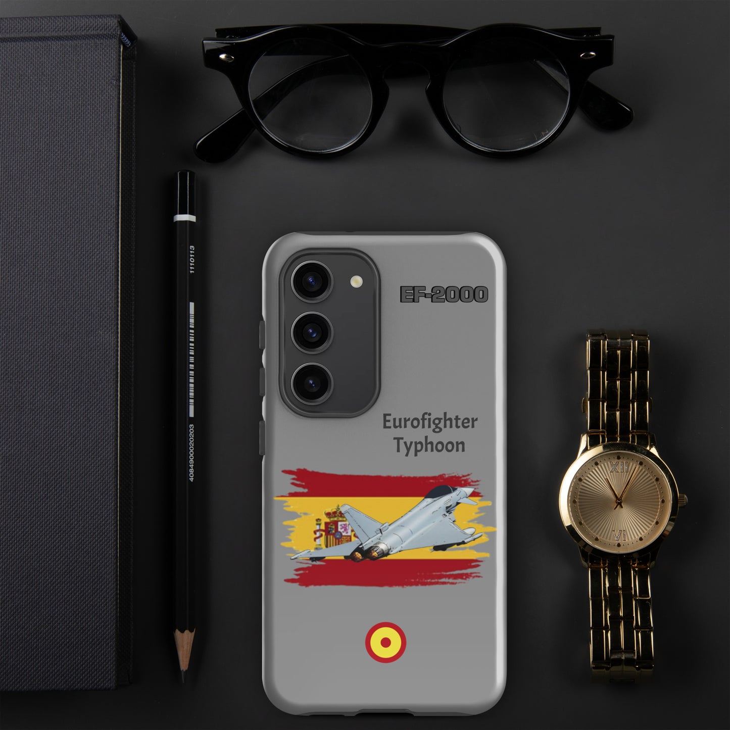 Spanish Typhoon Patriot Samsung Case (Without Quotes)