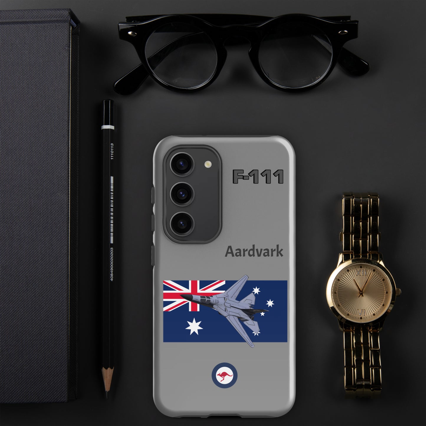 Australian Aardvark Patriot Samsung Case (Without Quotes)