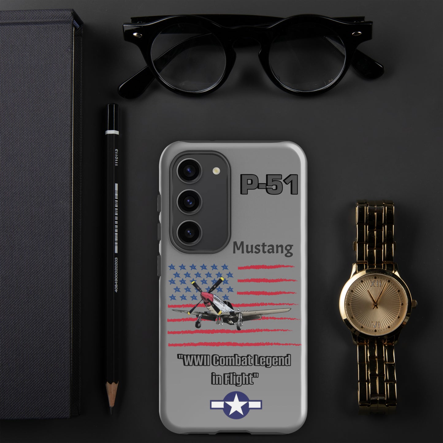 WWII Mustang Patriot Samsung Case