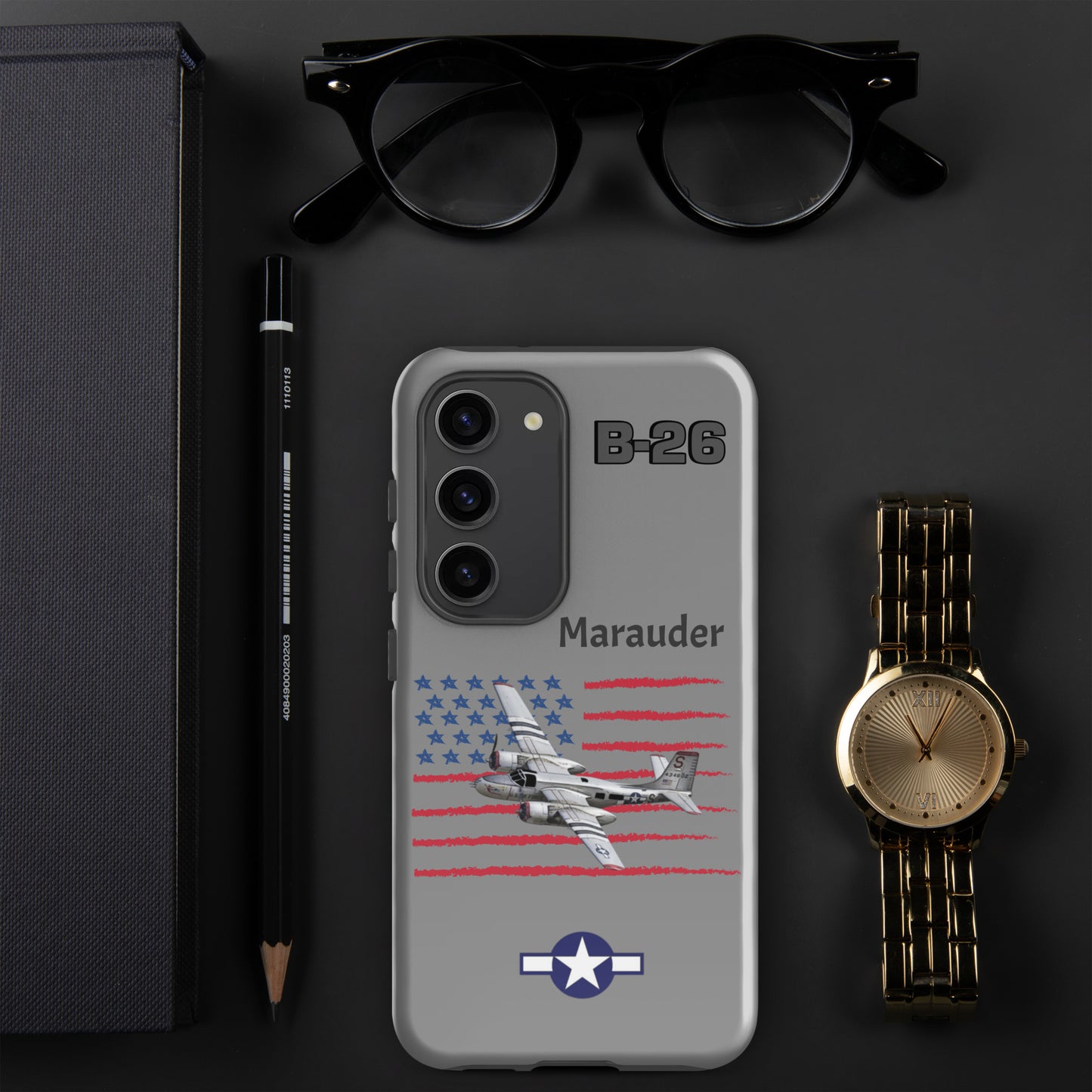 WWII Marauder Patriot Samsung Case
