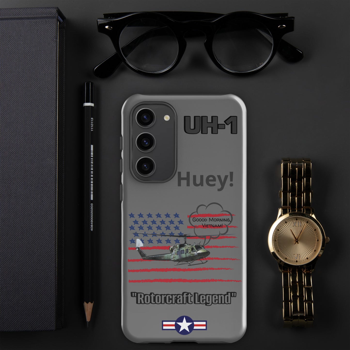 Huey Patriot Samsung Case