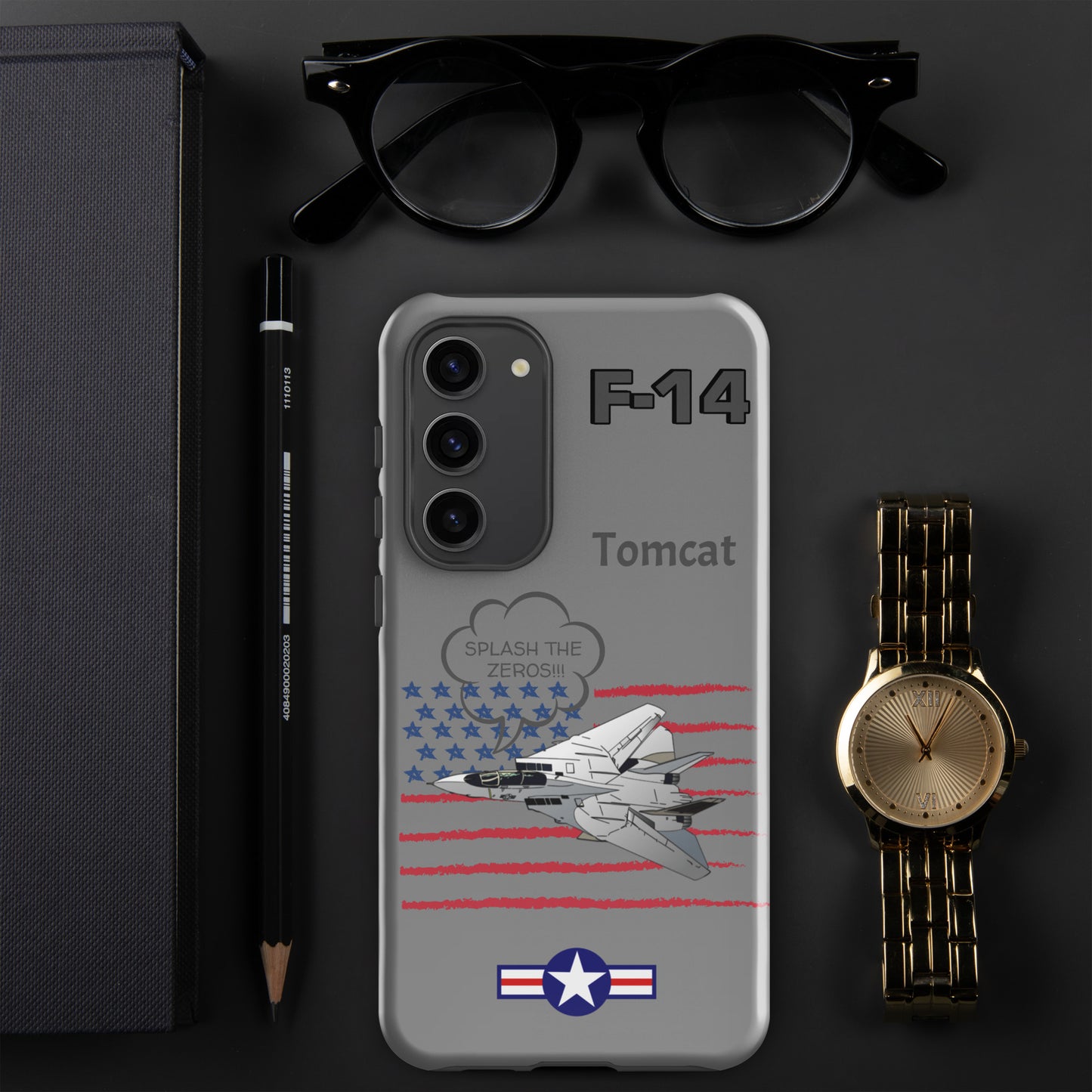 Patriot Tomcat Samsung Case (Without Quotes)